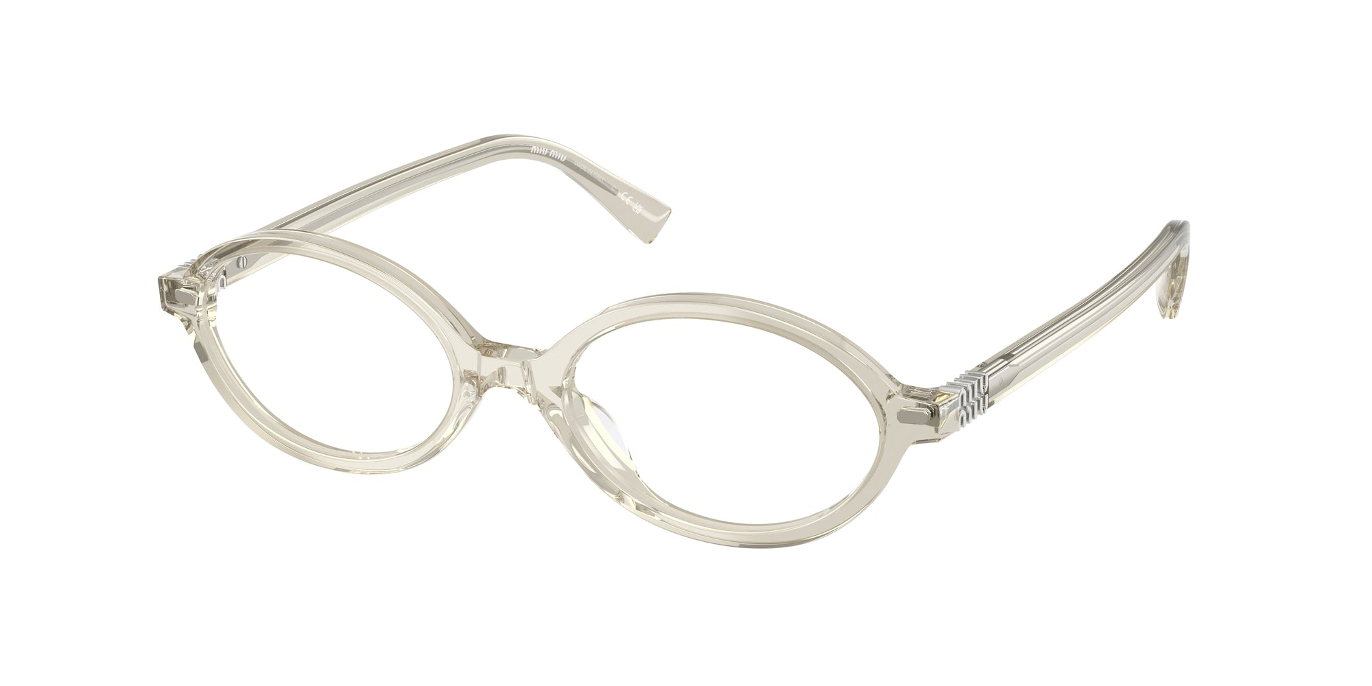 8056262347126 - Damen MU 01XV 12U1O1 Rahmen von BRILLEN Acetat Grau Transparent Rund Normal 8056262347126 - Damen MU 01XV 12U1O1 Rahmen von BRILLEN Acetat Grau Transparent Rund Normal