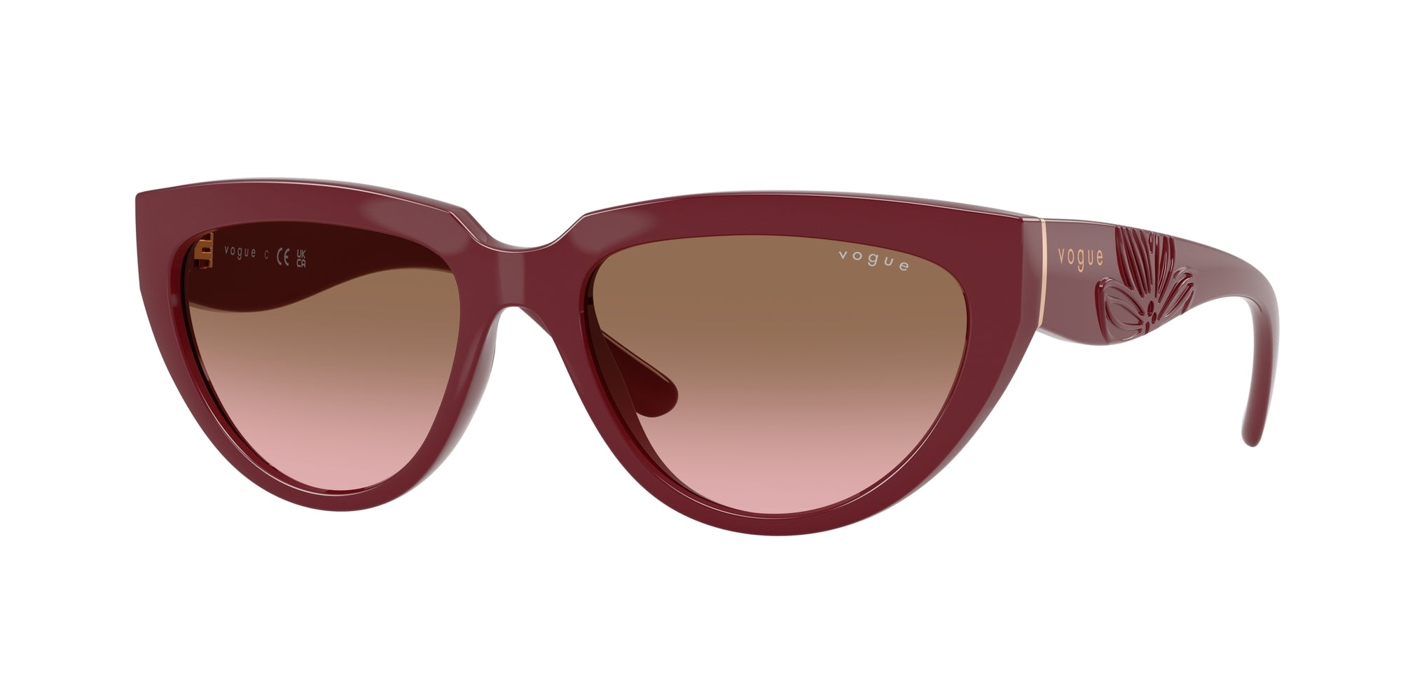 8056262350386 - Damen VO5629S  304814 Gläser SONNENBRILLEN Nylon Rot Rosa Geometrisch Normal Schattiert