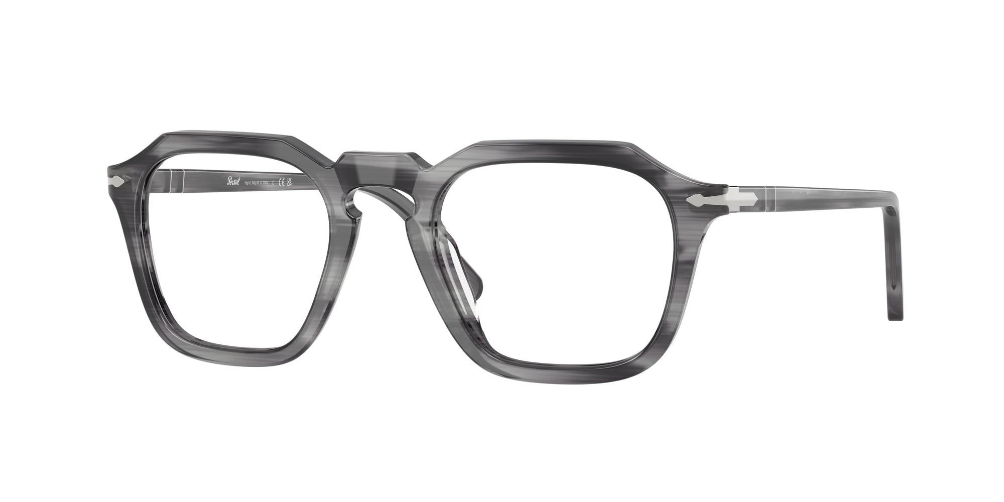 8056262356463 - Unisex PO3292V 1192 Rahmen von BRILLEN Acetat Grau Transparent Quadratisch Normal 8056262356463 - Unisex PO3292V 1192 Rahmen von BRILLEN Acetat Grau Transparent Quadratisch Normal