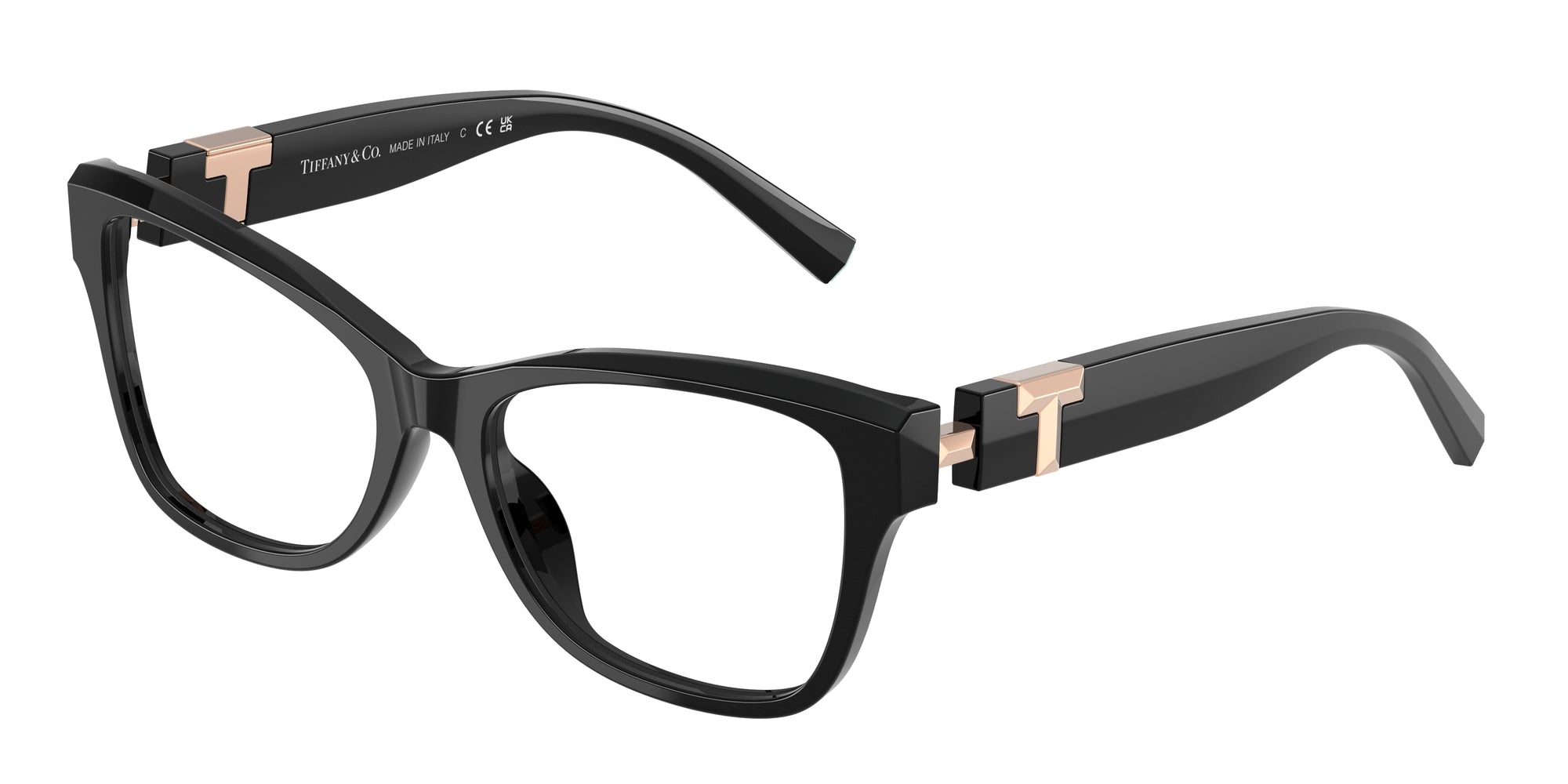 8056262365045 - Damen TF2272U  8420 Rahmen von BRILLEN Acetat Schwarz Transparent Schmetterling Normal