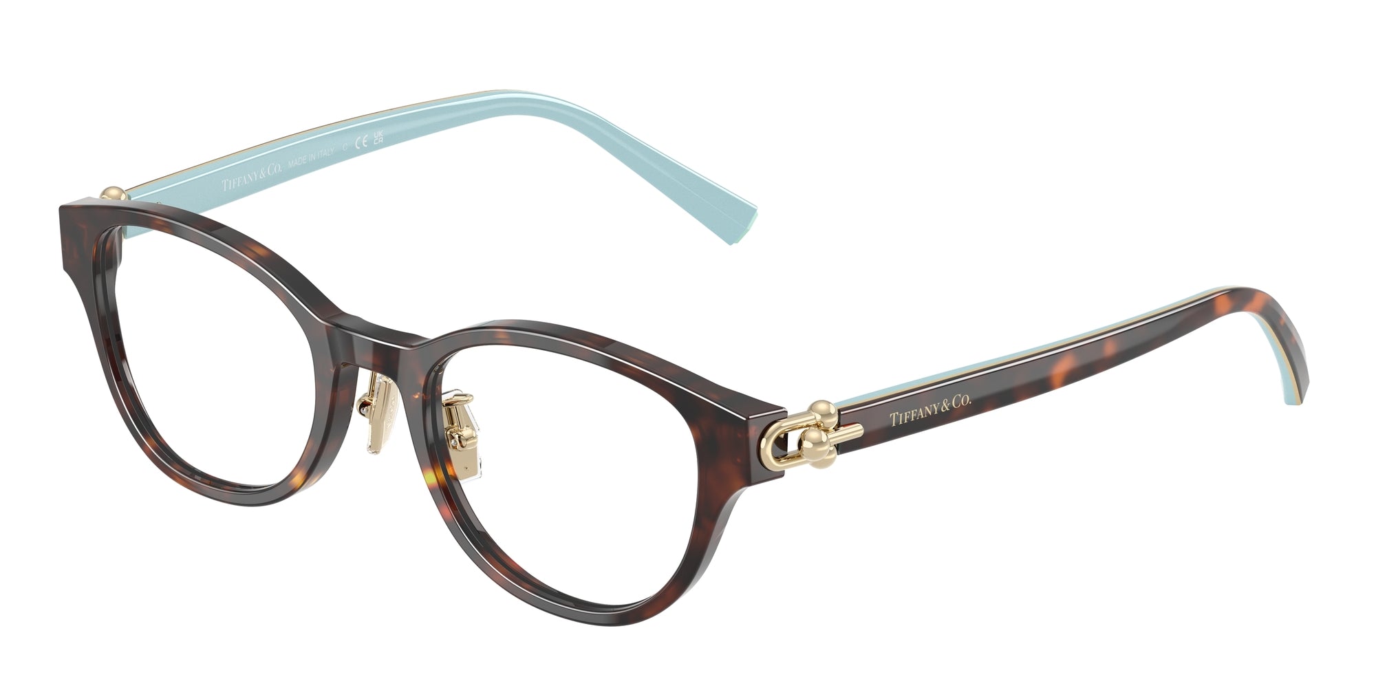 8056262375167 - Damen TF2273D  8015 Rahmen von BRILLEN Acetat Schildkröte Transparent Rund Normal