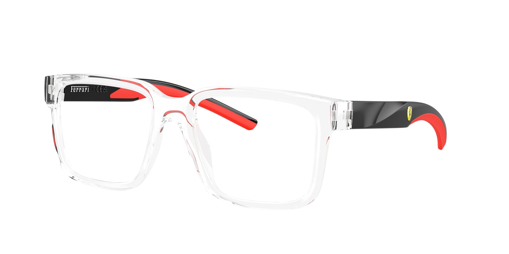 8056262392409 - Herren FZ8016U  529 Rahmen von BRILLEN Injiziert Transparent Transparent Quadratisch Normal