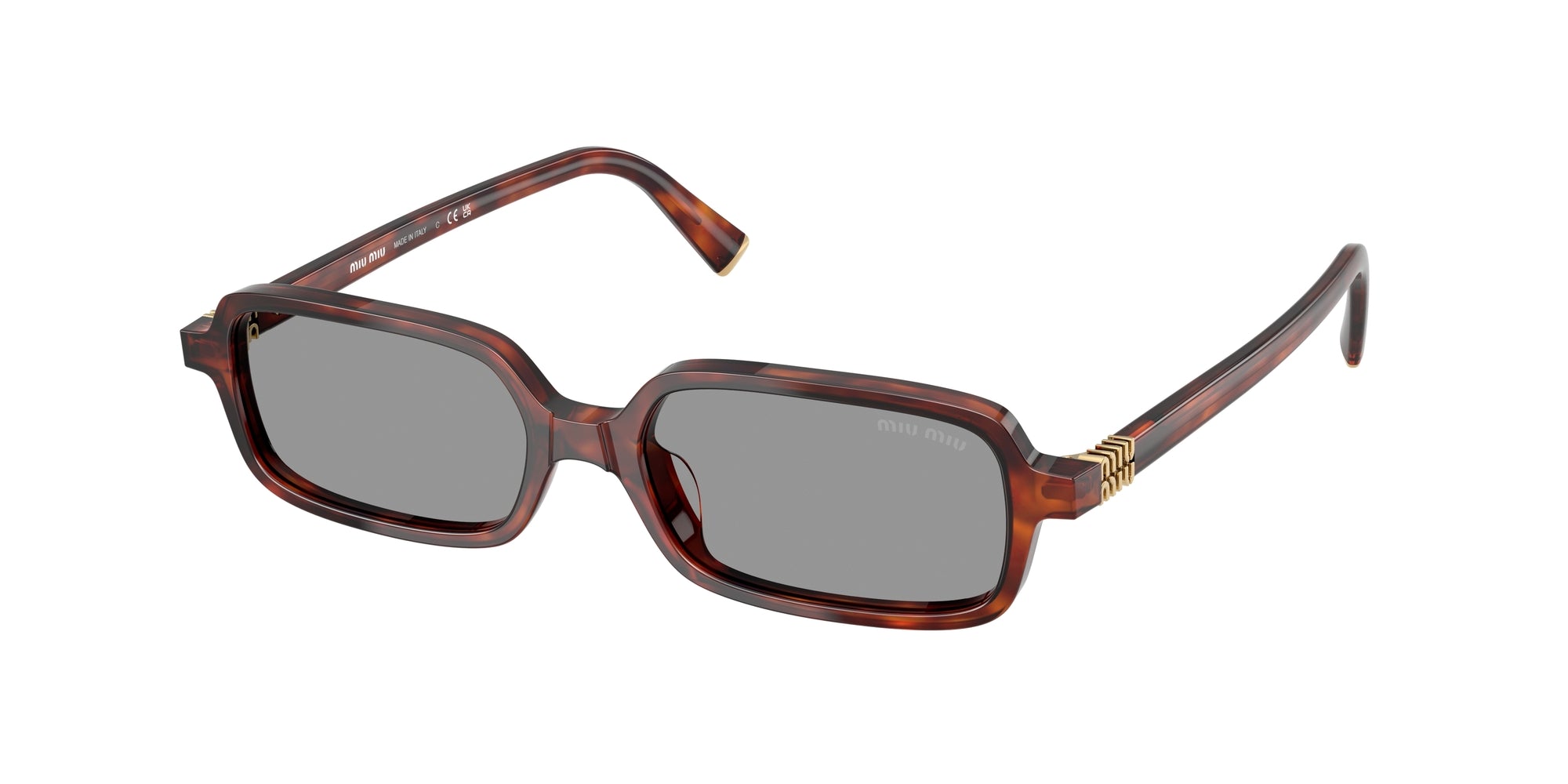 8056262398005 - Damen MU 11ZS 21C40O Gläser SONNENBRILLEN Acetat Havanna Grau Quadratisch Normal 8056262398005 - Damen MU 11ZS 21C40O Gläser SONNENBRILLEN Acetat Havanna Grau Quadratisch Normal