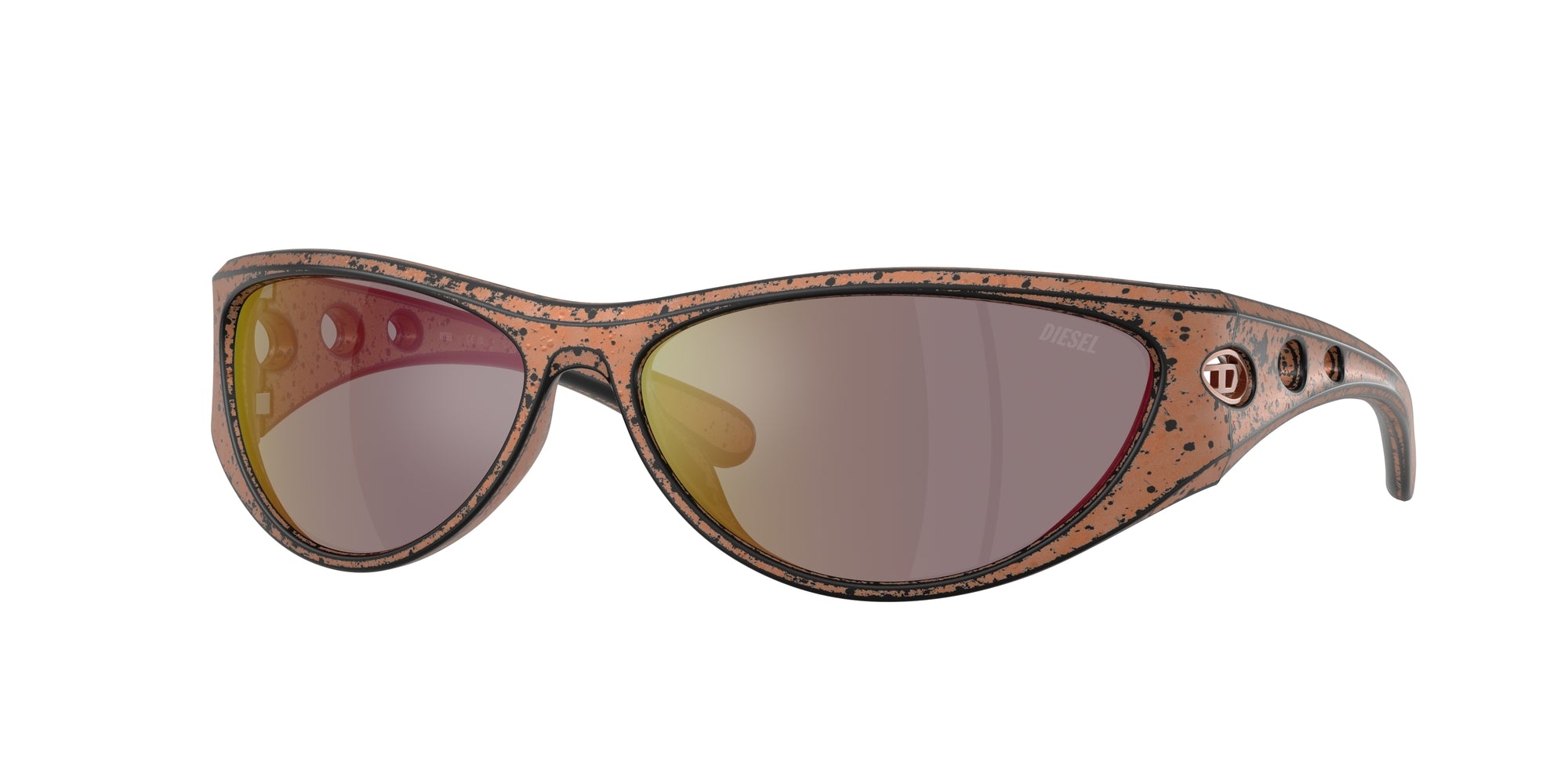 8056262398913 - DIESEL Unisex DL3004U  20114Z Gläser SONNENBRILLEN Injiziert Bronze Braun Cat Eye Normal