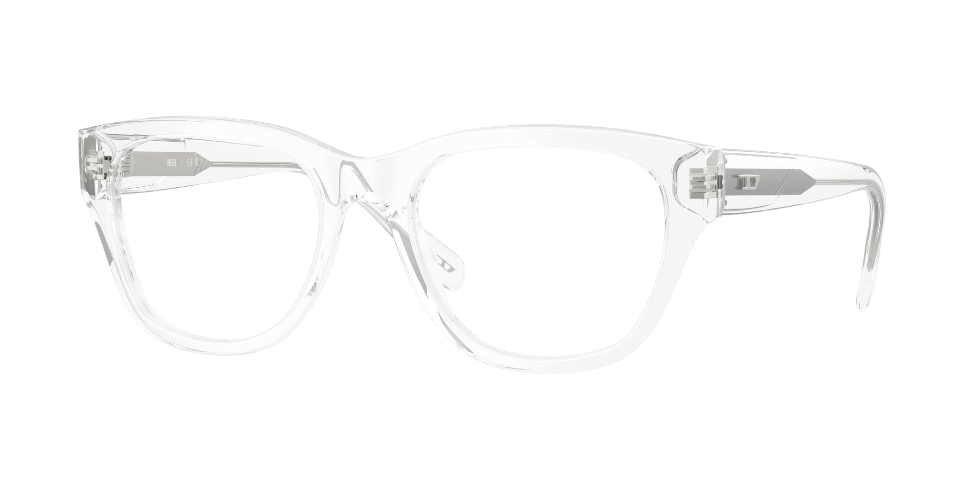 8056262399279 - DIESEL Unisex DL4001 2005 Rahmen von BRILLEN Acetat Transparent Transparent Quadratisch Normal 8056262399279 - DIESEL Unisex DL4001 2005 Rahmen von BRILLEN Acetat Transparent Transparent Quadratisch Normal