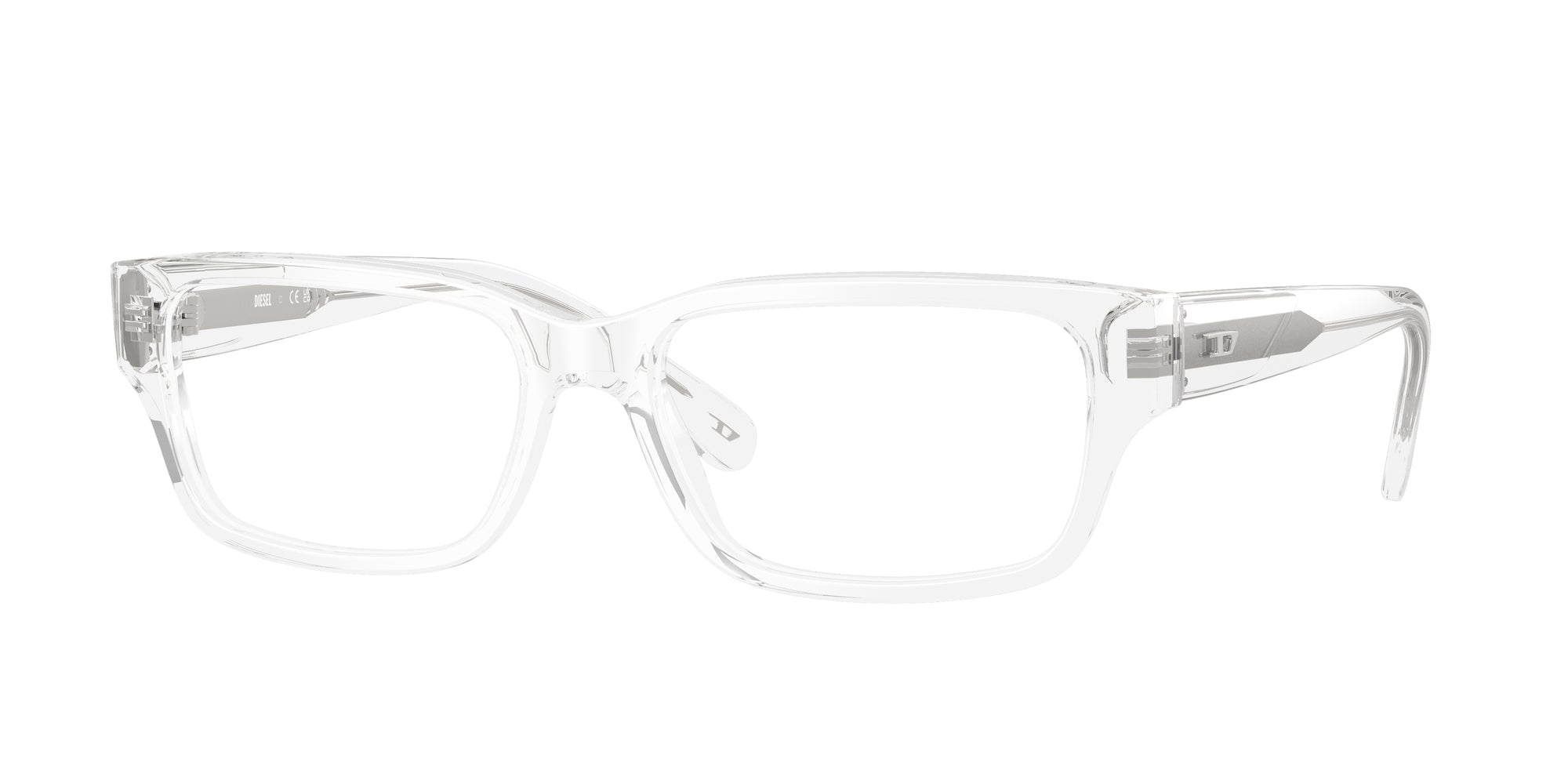 8056262399453 - DIESEL Unisex DL4002  2005 Rahmen von BRILLEN Acetat Transparent Transparent Quadratisch Normal