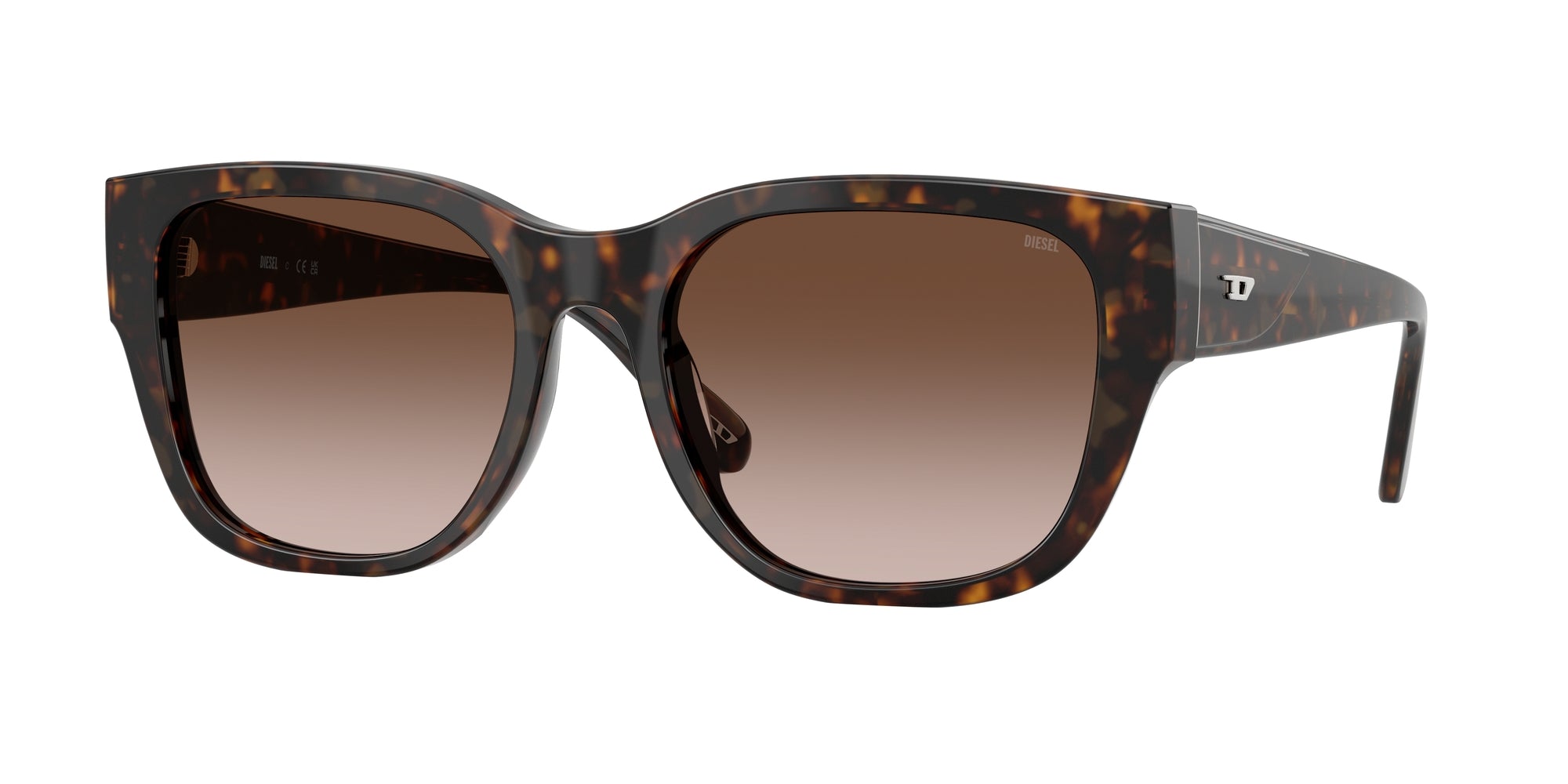 8056262399514 - DIESEL Unisex DL2005 202213 Gläser SONNENBRILLEN Acetat Schildkröte Braun Quadratisch Normal Schattiert 8056262399514 - DIESEL Unisex DL2005 202213 Gläser SONNENBRILLEN Acetat Schildkröte Braun Quadratisch Normal Schattiert