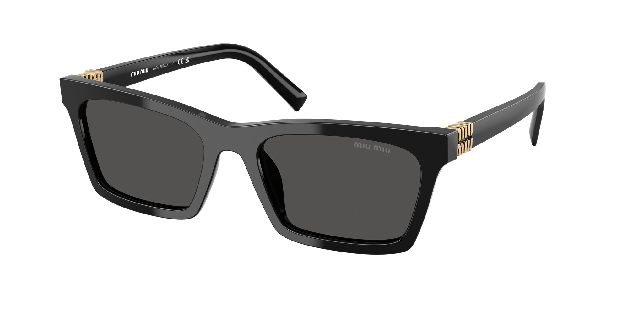 8056262408094 - Damen MU A05S 16K08Z Gläser SONNENBRILLEN Acetat Schwarz Grau Quadratisch Normal 8056262408094 - Damen MU A05S 16K08Z Gläser SONNENBRILLEN Acetat Schwarz Grau Quadratisch Normal