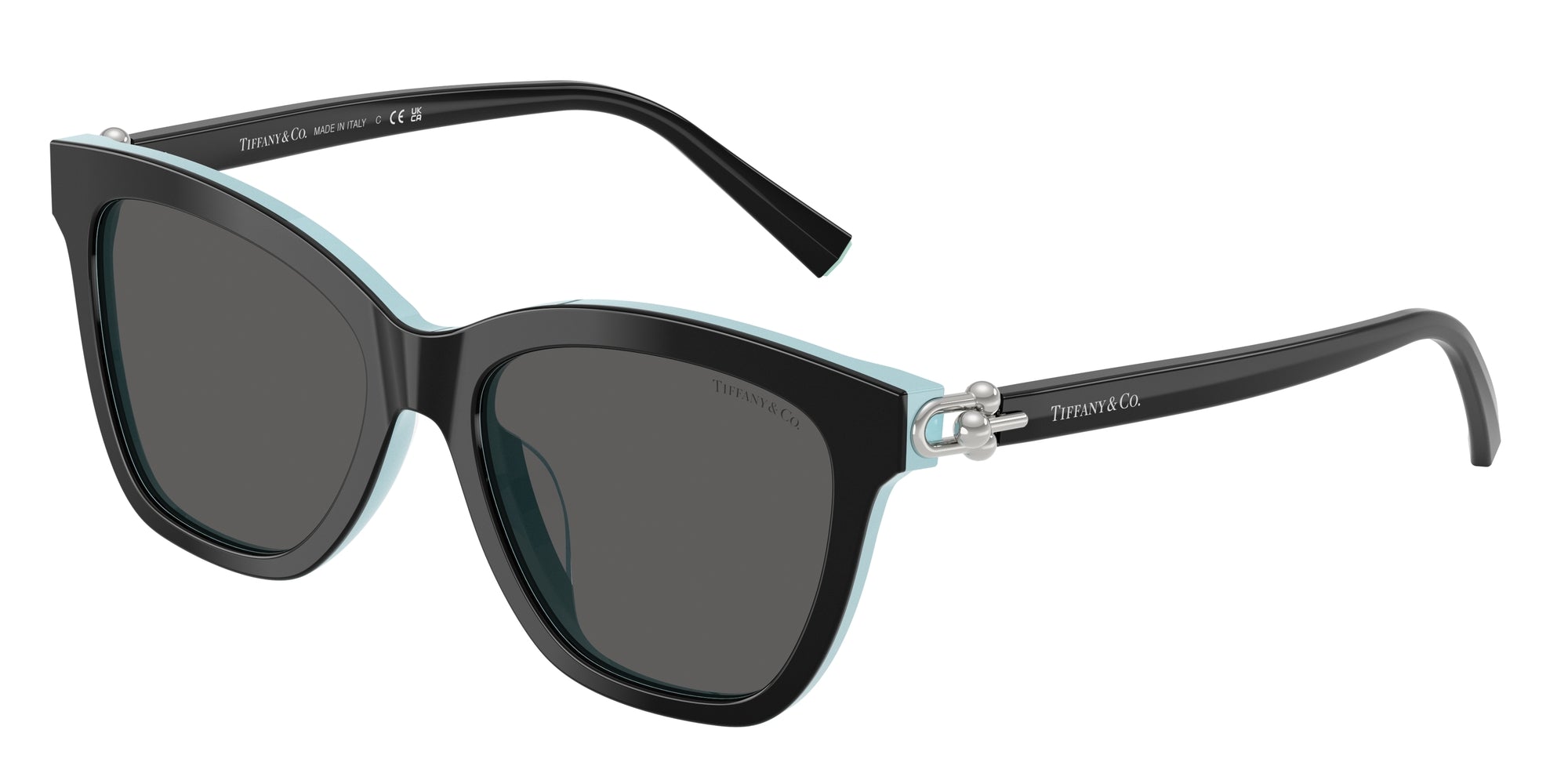 8056262411223 - Damen TF4241D  8055S4 Gläser SONNENBRILLEN Acetat Schwarz Grau Quadratisch Normal