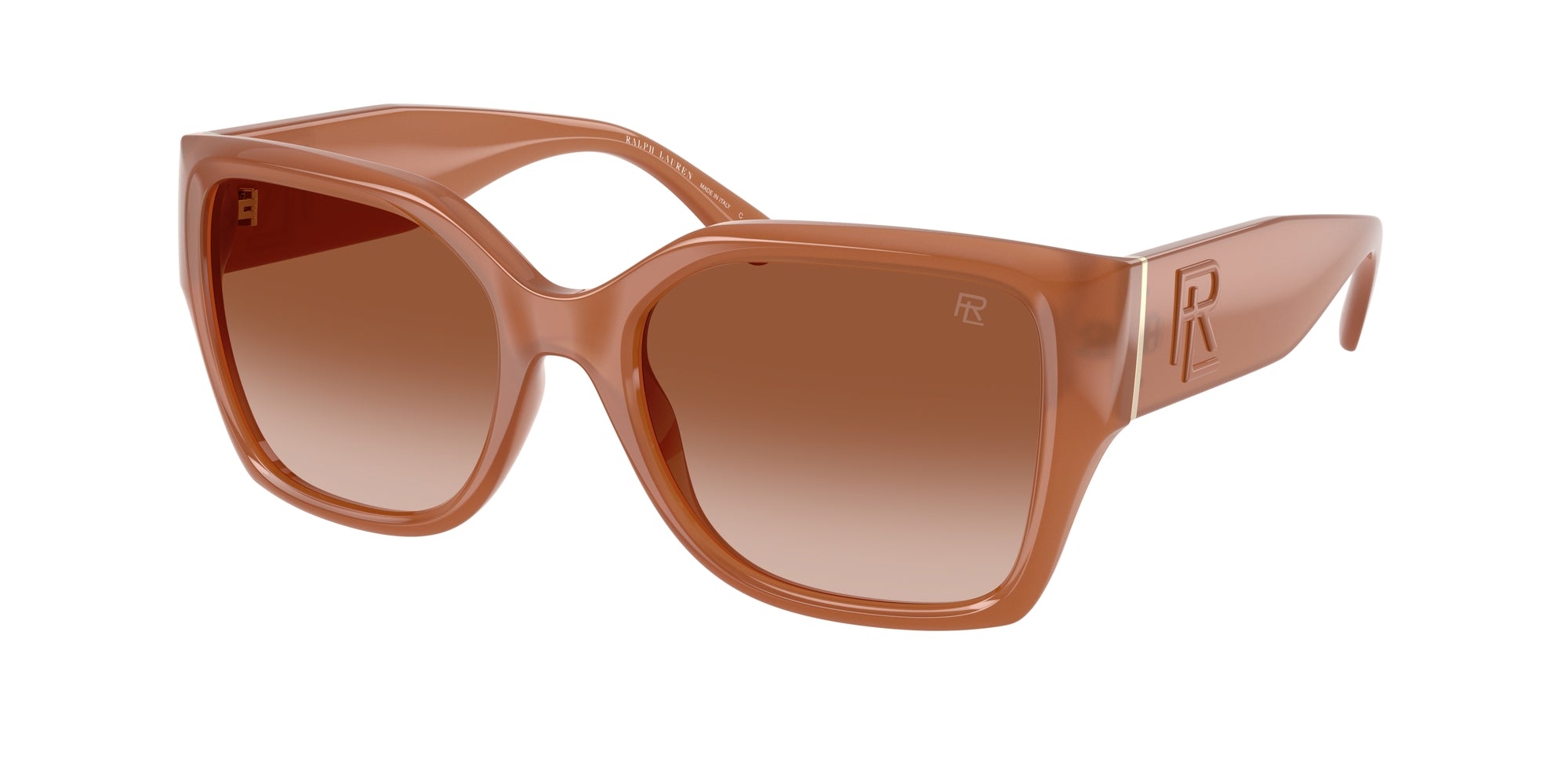 8056262419496 - Damen RL8230U  624413 Gläser SONNENBRILLEN Injiziert Orange Braun Quadratisch Normal Schattiert