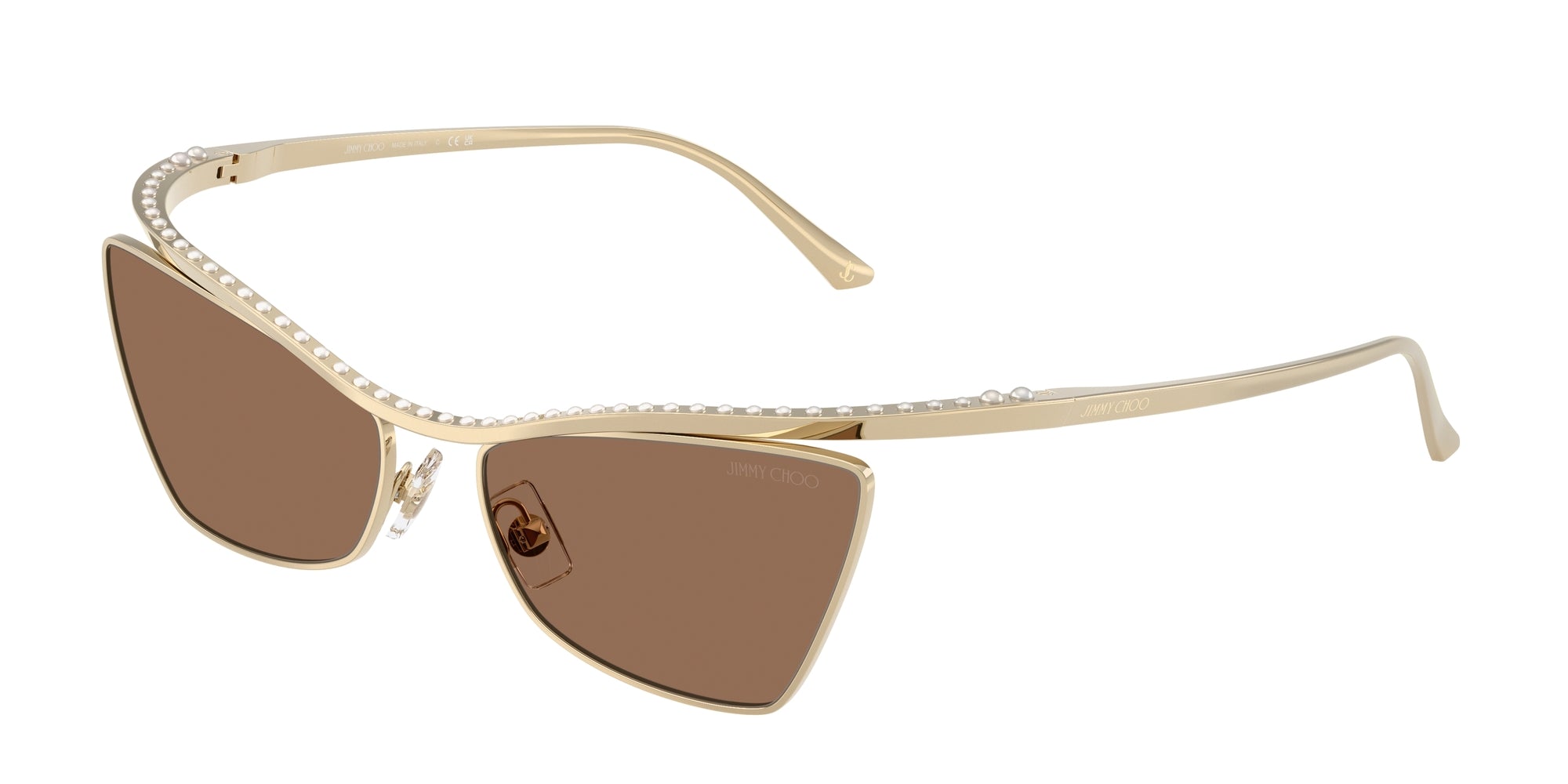 8056262446843 - Damen JC4014H 300673 Gläser SONNENBRILLEN Metall Gold Braun Cat Eye Normal 8056262446843 - Damen JC4014H 300673 Gläser SONNENBRILLEN Metall Gold Braun Cat Eye Normal