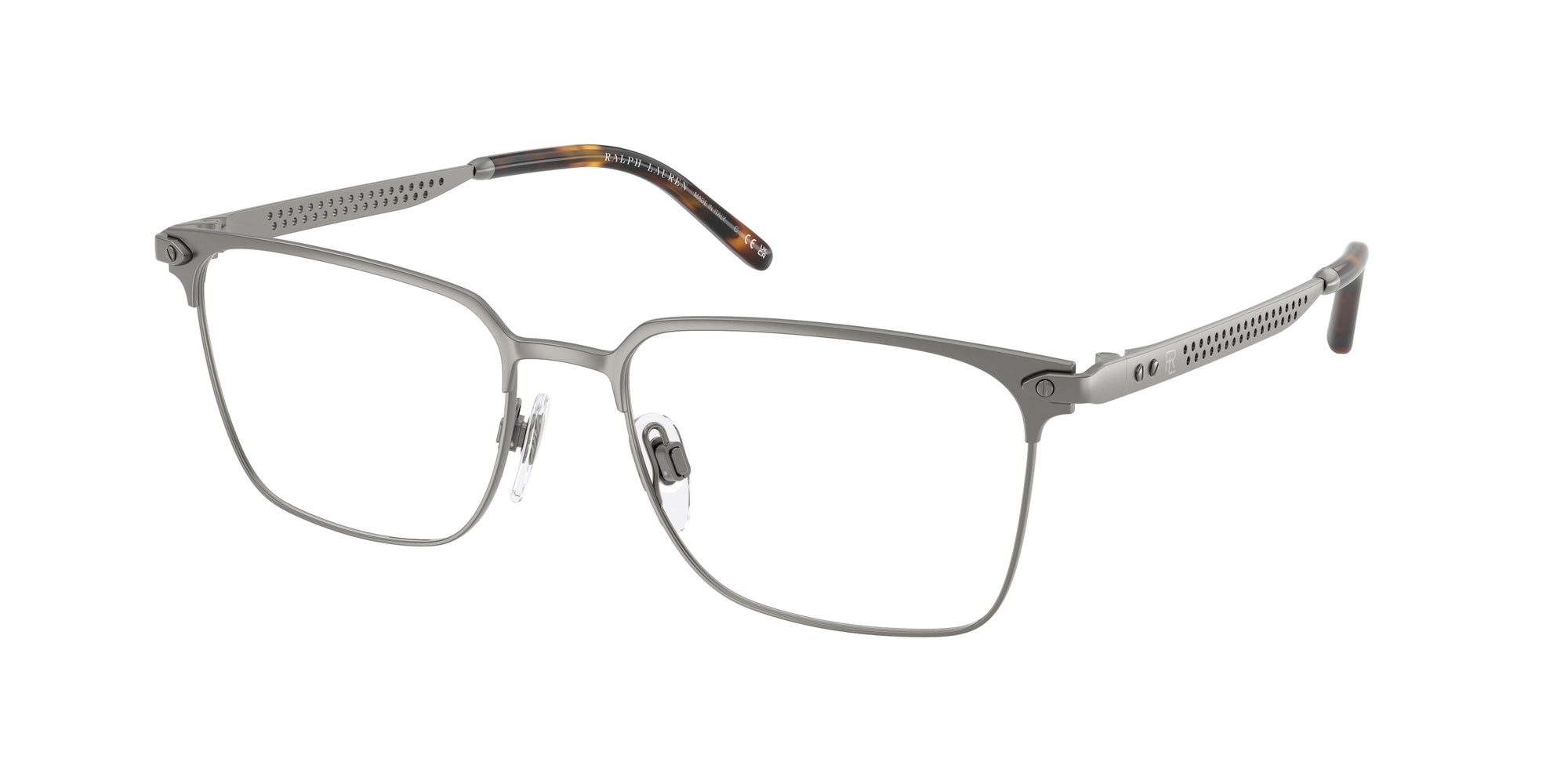 8056262448069 - Herren RL5133  9479 Rahmen von BRILLEN Metall Grau Transparent Quadratisch Normal