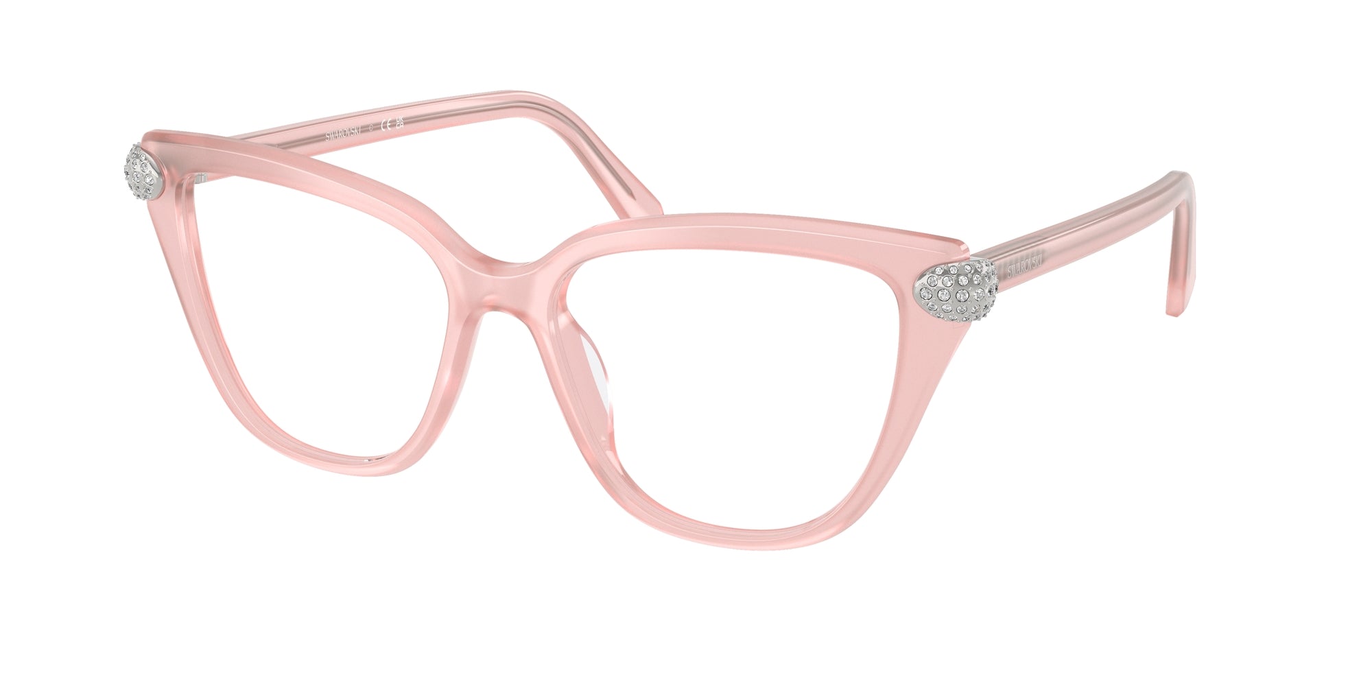 8056262451557 - Damen SK2045  1041 Rahmen von BRILLEN Acetat Rosa Transparent Cat Eye Normal