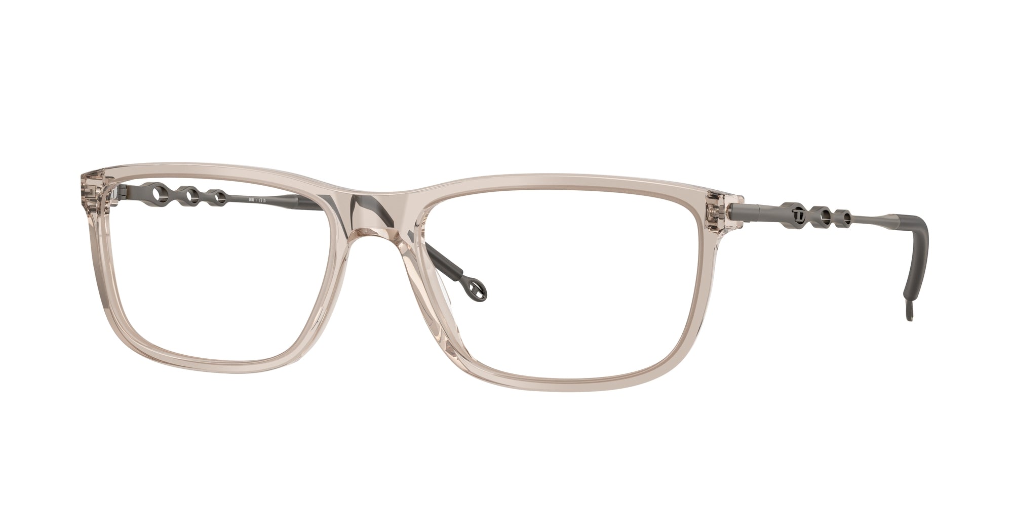 8056262454589 - DIESEL Unisex DL4006F 2007 Rahmen von BRILLEN Acetat Grau Transparent Quadratisch Normal 8056262454589 - DIESEL Unisex DL4006F 2007 Rahmen von BRILLEN Acetat Grau Transparent Quadratisch Normal