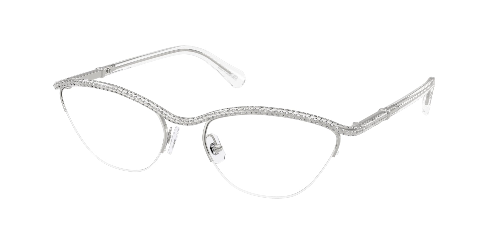 8056262466469 - Damen SK1026  4001 Rahmen von BRILLEN Metall Silber Transparent Rund Normal