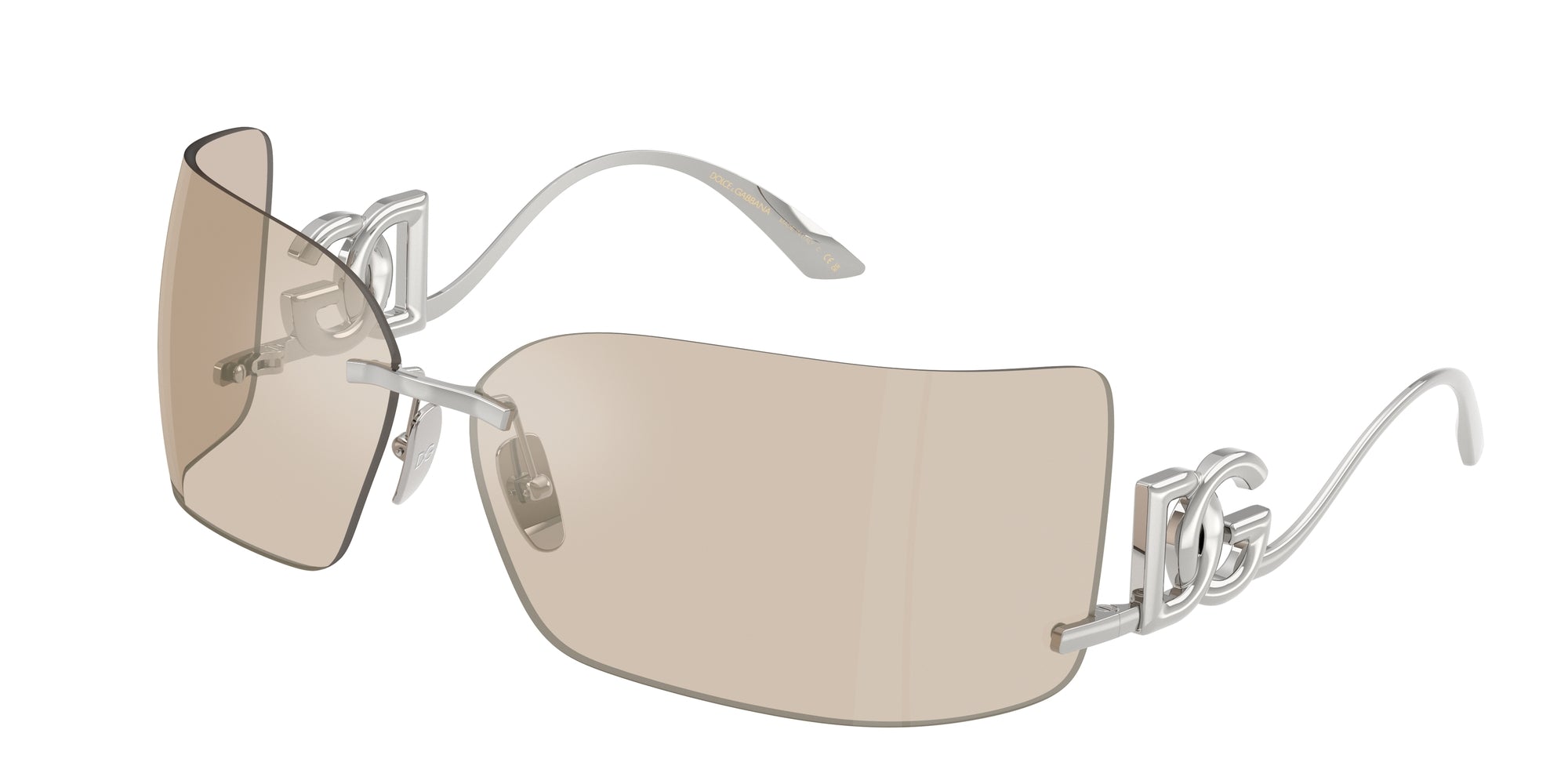 8056262469668 - Damen DG2319 05 6G Gläser SONNENBRILLEN Metall Silber Quadratisch Normal 8056262469668 - Damen DG2319 05 6G Gläser SONNENBRILLEN Metall Silber Quadratisch Normal