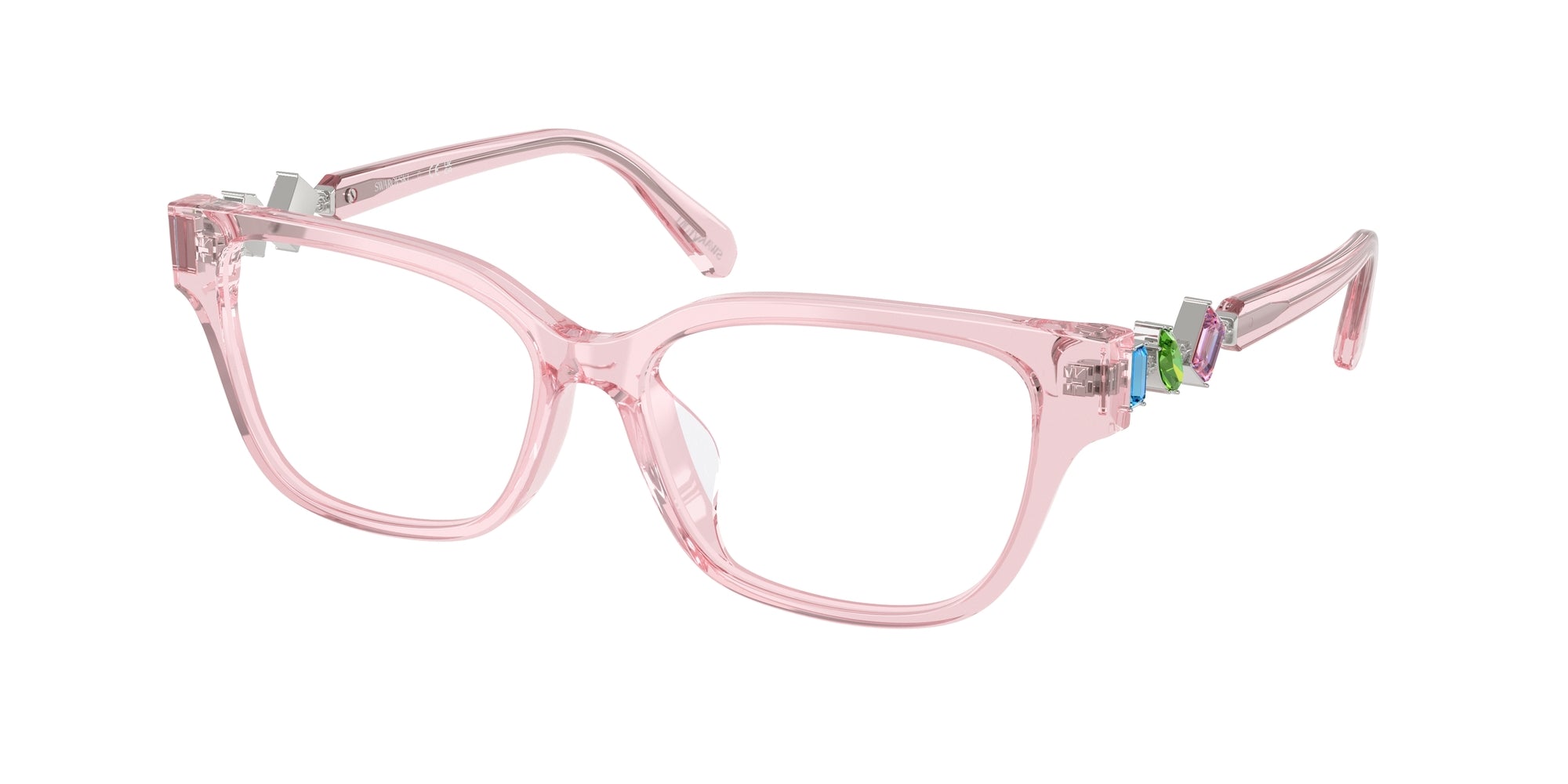 8056262475089 - Damen SK2049D  3001 Rahmen von BRILLEN Acetat Rosa Transparent Pillow Normal
