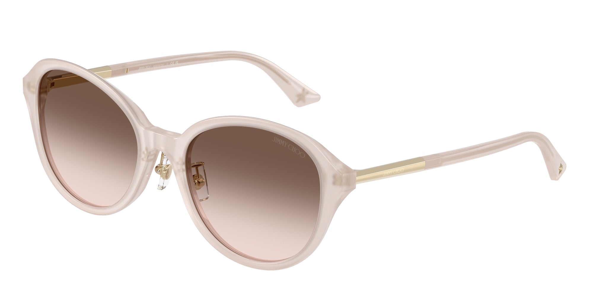8056262476284 - Damen JC5044D  50253B Gläser SONNENBRILLEN Acetat Braun Rosa Pantos Normal Schattiert
