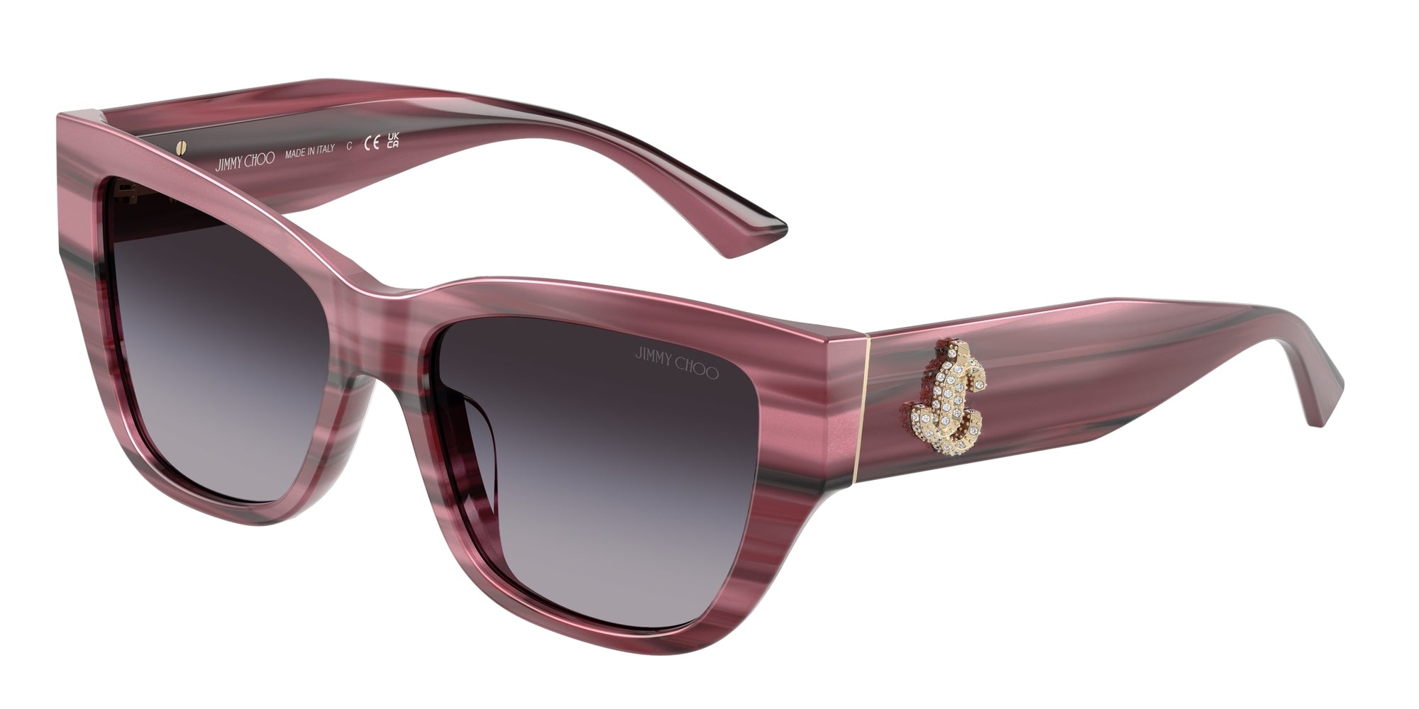 8056262477342 - Damen JC5039BU 50648G Gläser SONNENBRILLEN Acetat Violett Grau Pillow Normal Schattiert 8056262477342 - Damen JC5039BU 50648G Gläser SONNENBRILLEN Acetat Violett Grau Pillow Normal Schattiert