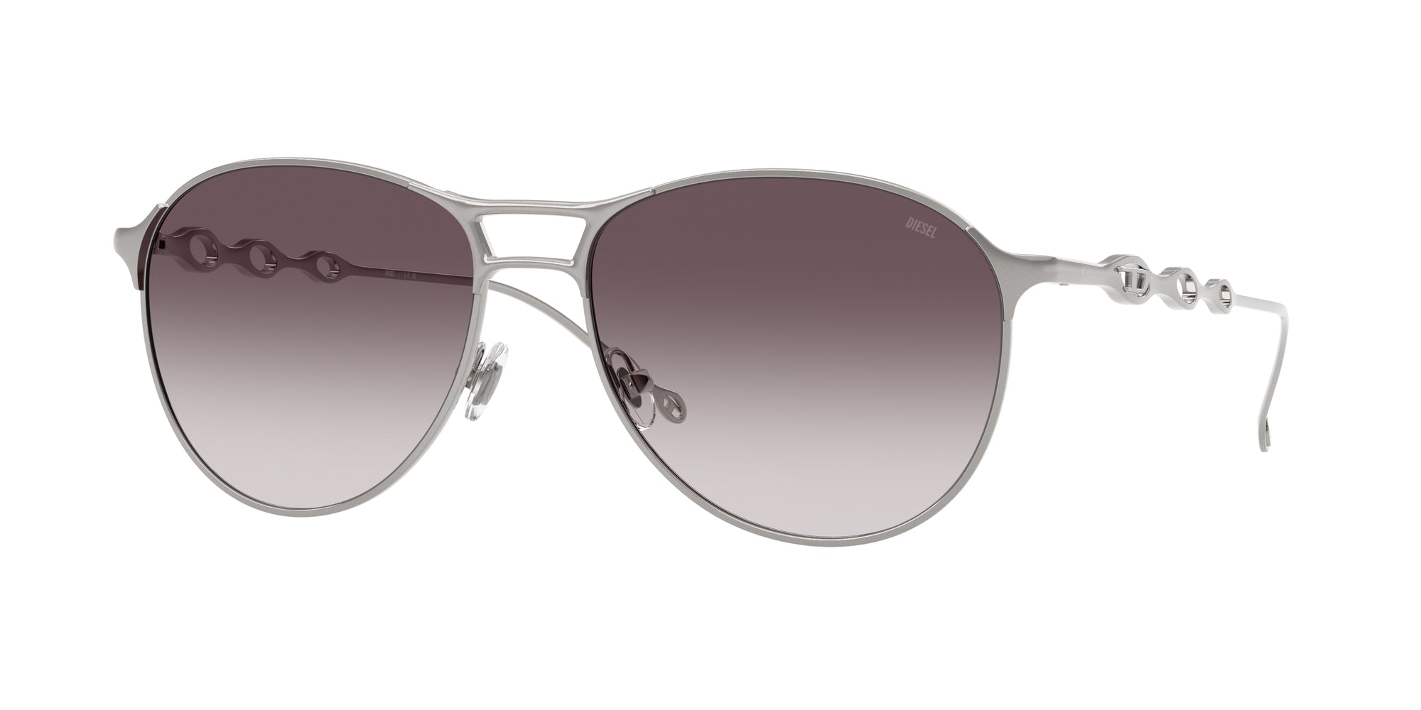 8056262479643 - DIESEL Unisex DL1009 101411 Gläser SONNENBRILLEN Metall Grau Grau Pantos Normal Schattiert 8056262479643 - DIESEL Unisex DL1009 101411 Gläser SONNENBRILLEN Metall Grau Grau Pantos Normal Schattiert