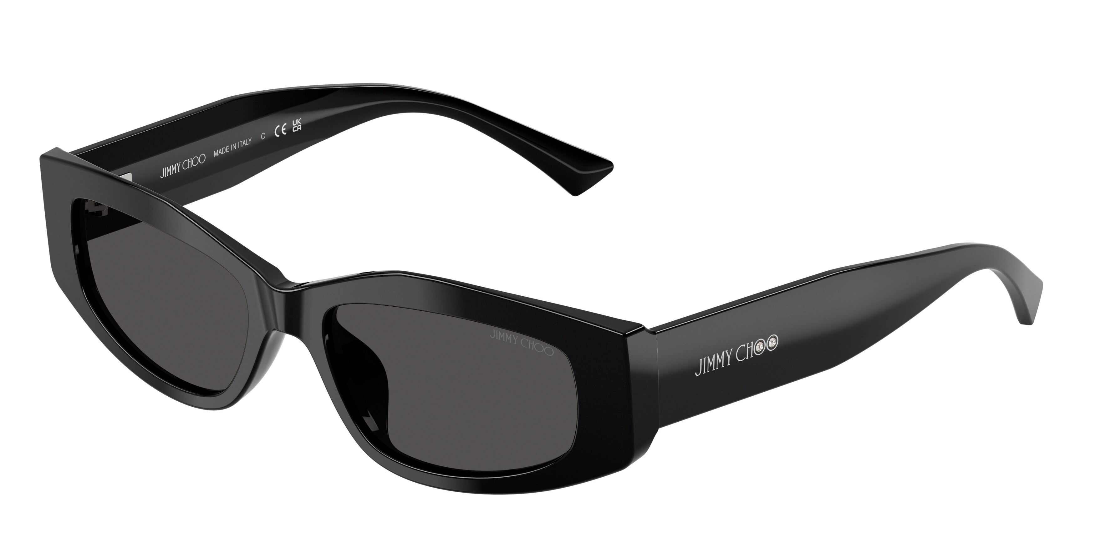 8056262562901 - Damen JC5046BU  500087 Sonnenbrillen Acetat Schwarz Grau Geometrisch Normal