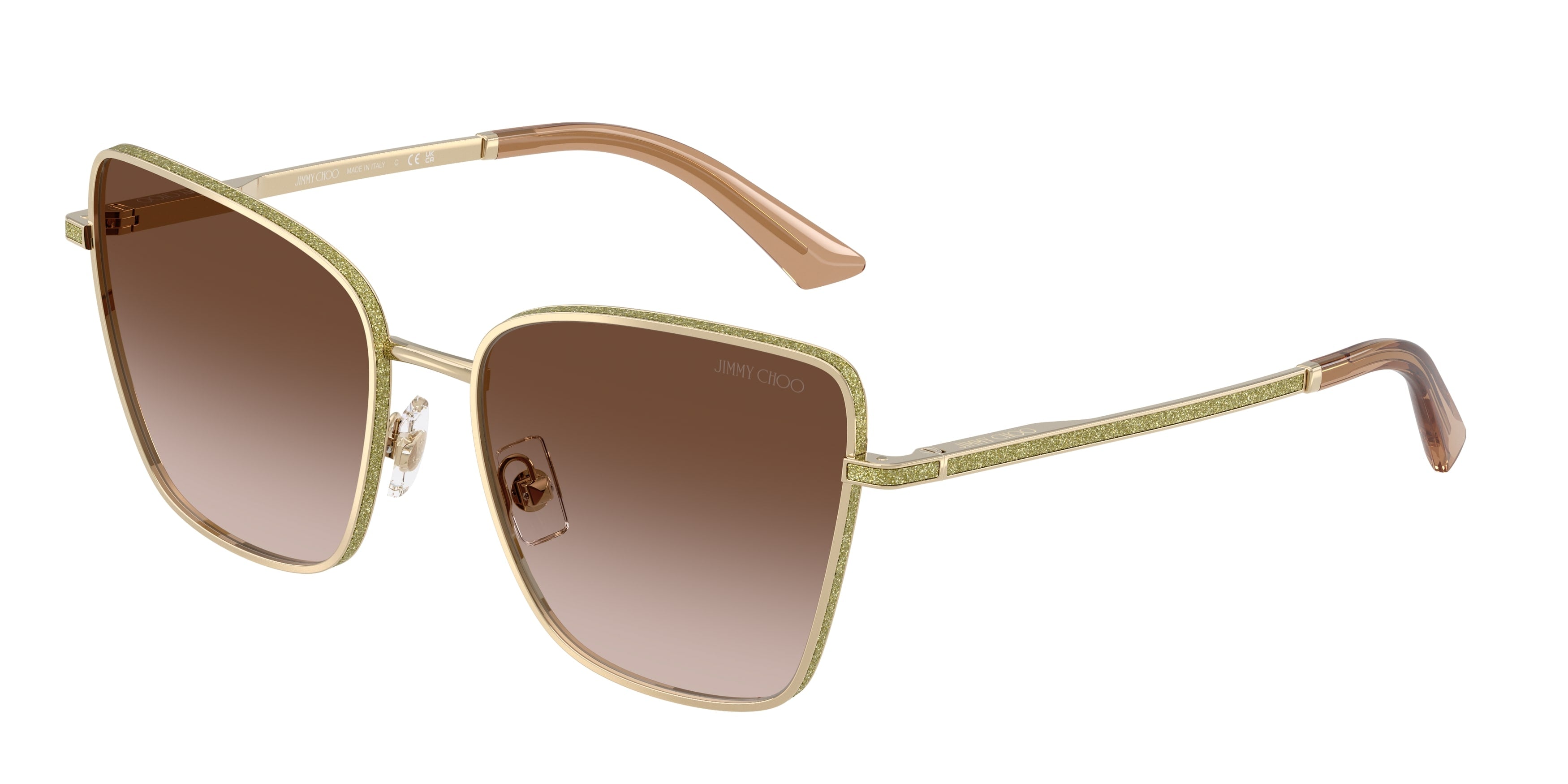 8056262566169 - Damen JC4023J 300613 Sonnenbrillen Metall Gold Braun Quadratisch Normal Schattiert 8056262566169 - Damen JC4023J 300613 Sonnenbrillen Metall Gold Braun Quadratisch Normal Schattiert