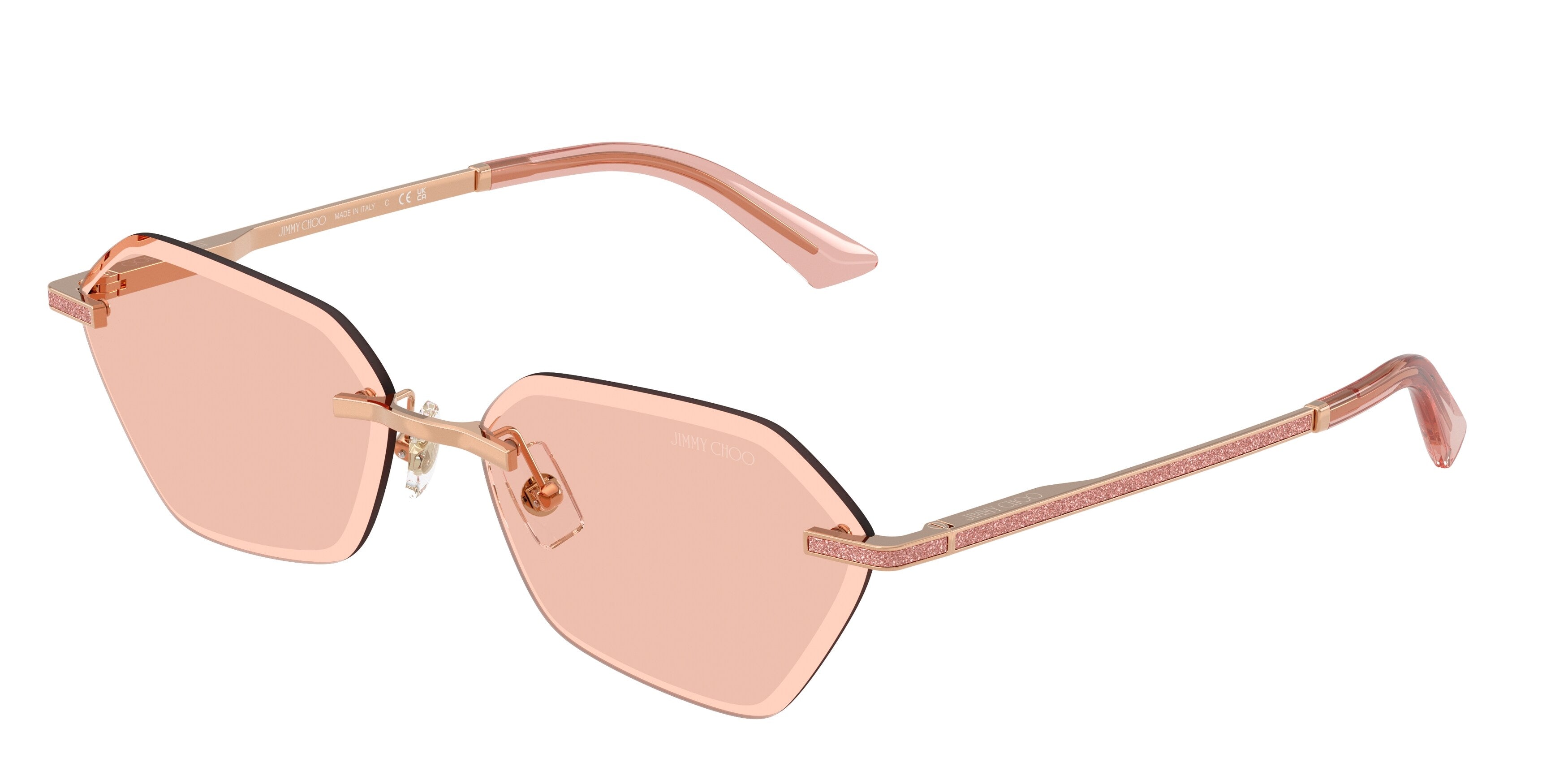 8056262566404 - Damen JC4022J 300884 Sonnenbrillen Metall Gold Rosa Geometrisch Normal 8056262566404 - Damen JC4022J 300884 Sonnenbrillen Metall Gold Rosa Geometrisch Normal