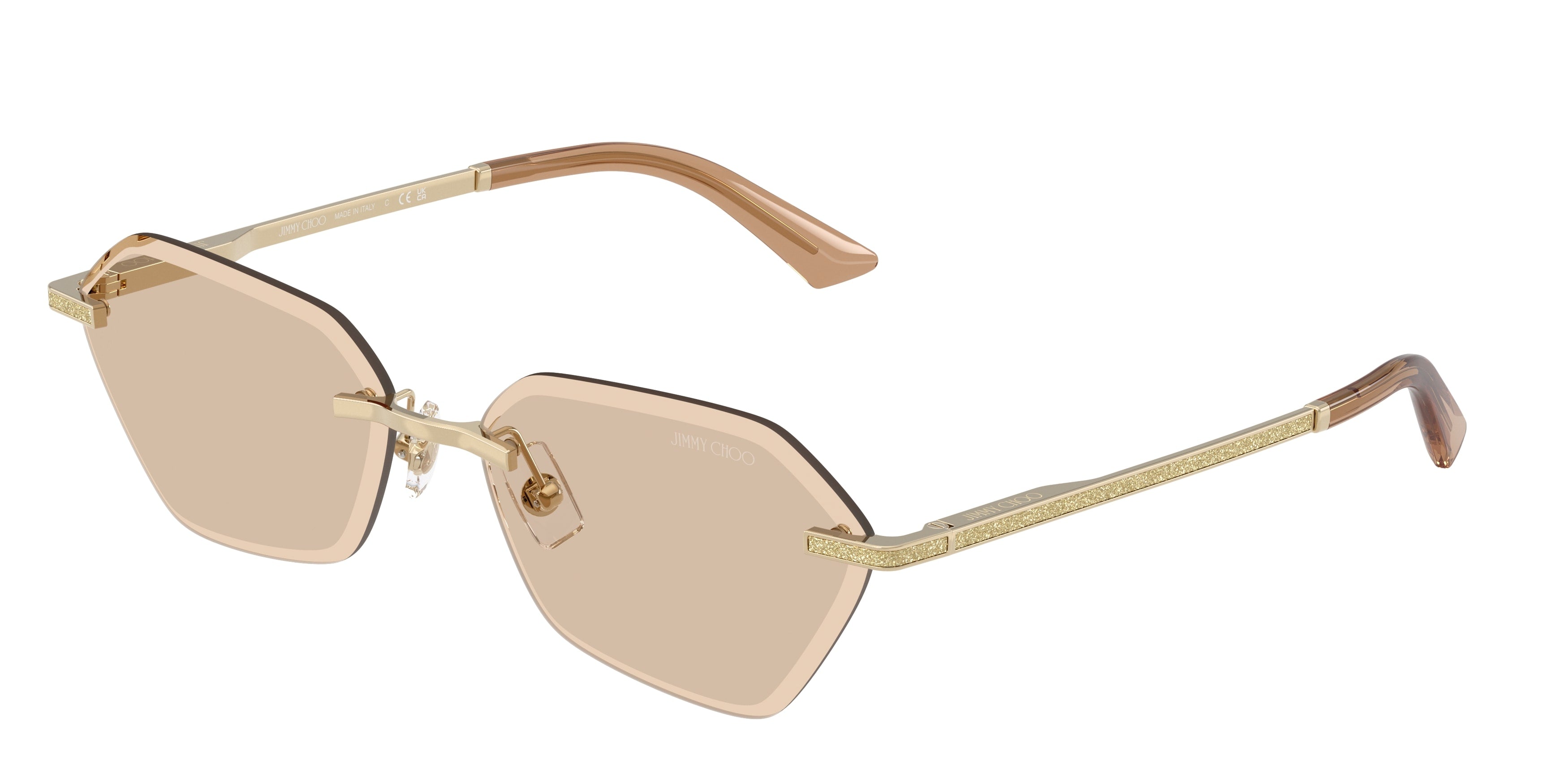 8056262566510 - Damen JC4022J 300693 Sonnenbrillen Metall Gold Braun Geometrisch Normal 8056262566510 - Damen JC4022J 300693 Sonnenbrillen Metall Gold Braun Geometrisch Normal