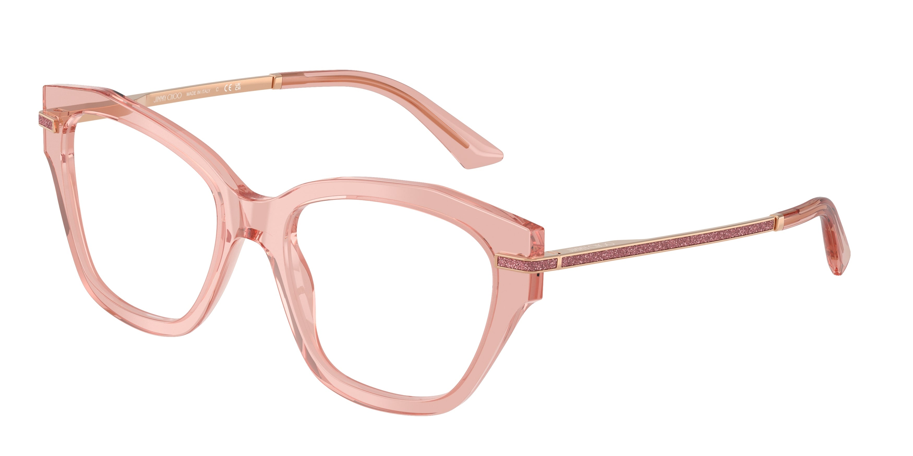 8056262567449 - Damen JC3043J  5079 Optische Fassungen Acetat Rosa Transparent Cat Eye Normal