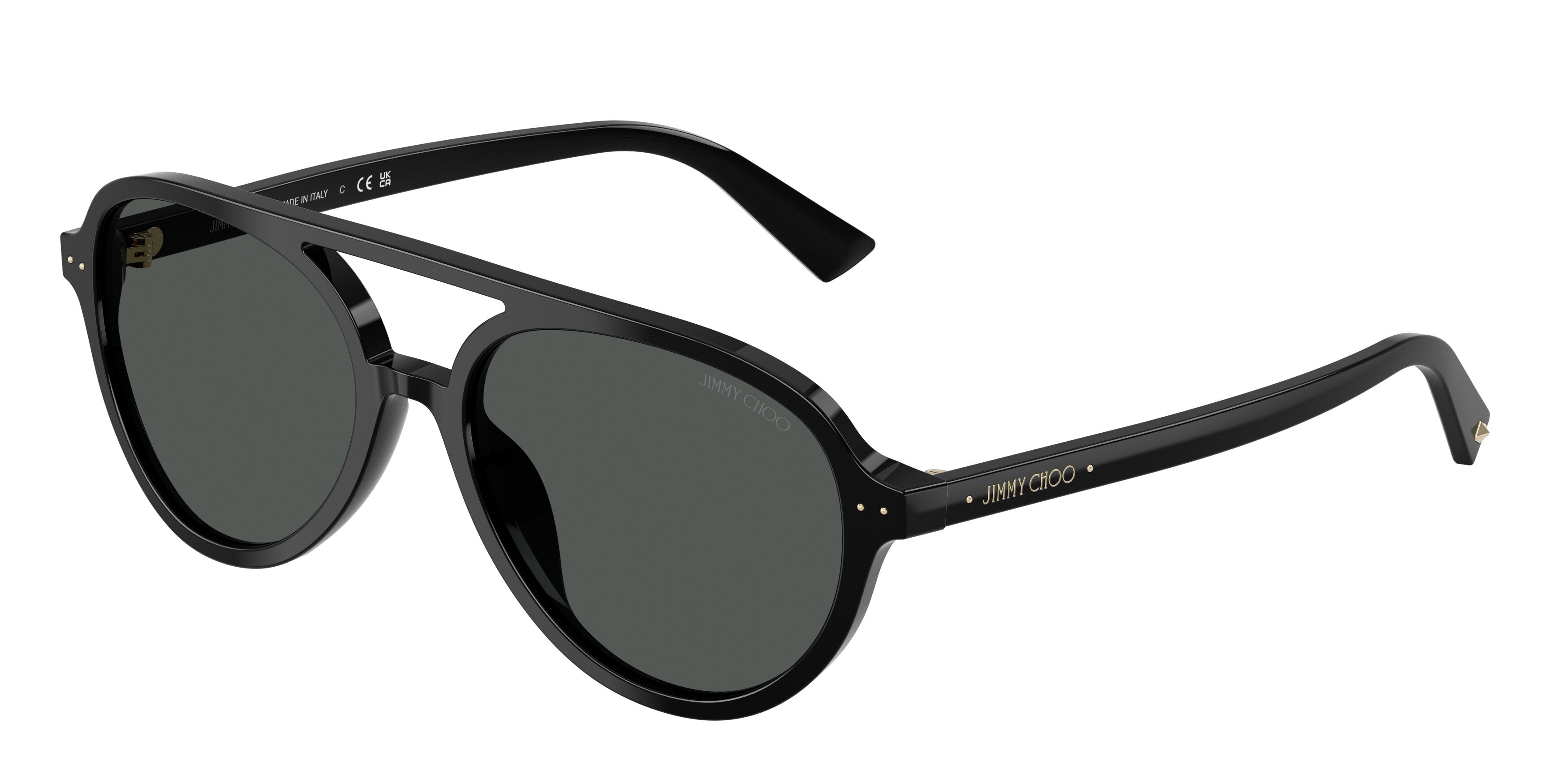 8056262570296 - Damen JC5055U  500087 Sonnenbrillen Acetat Schwarz Grau Pilot Normal