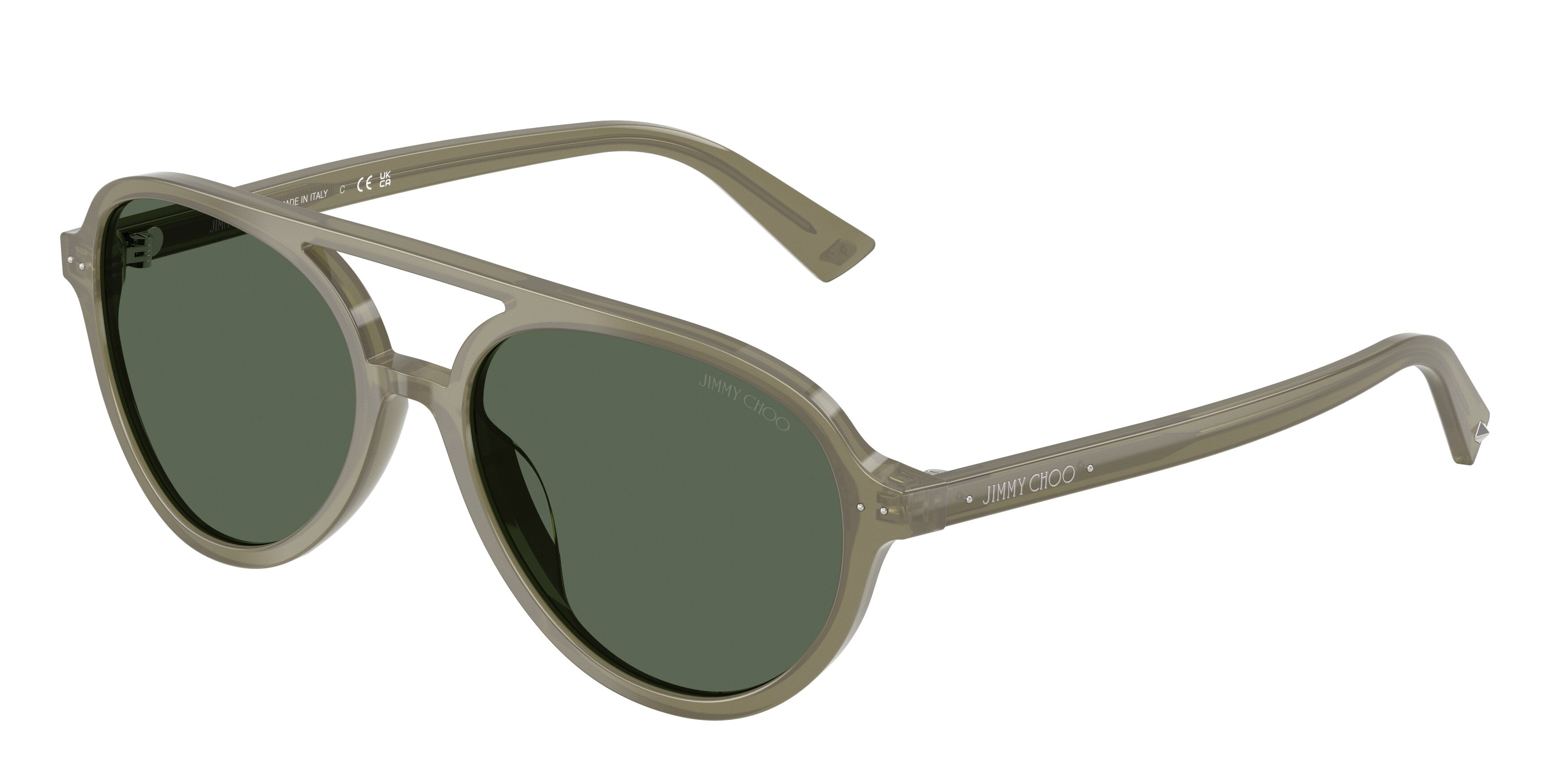 8056262570326 - Damen JC5055U  508271 Sonnenbrillen Acetat Grün Grün Pilot Normal