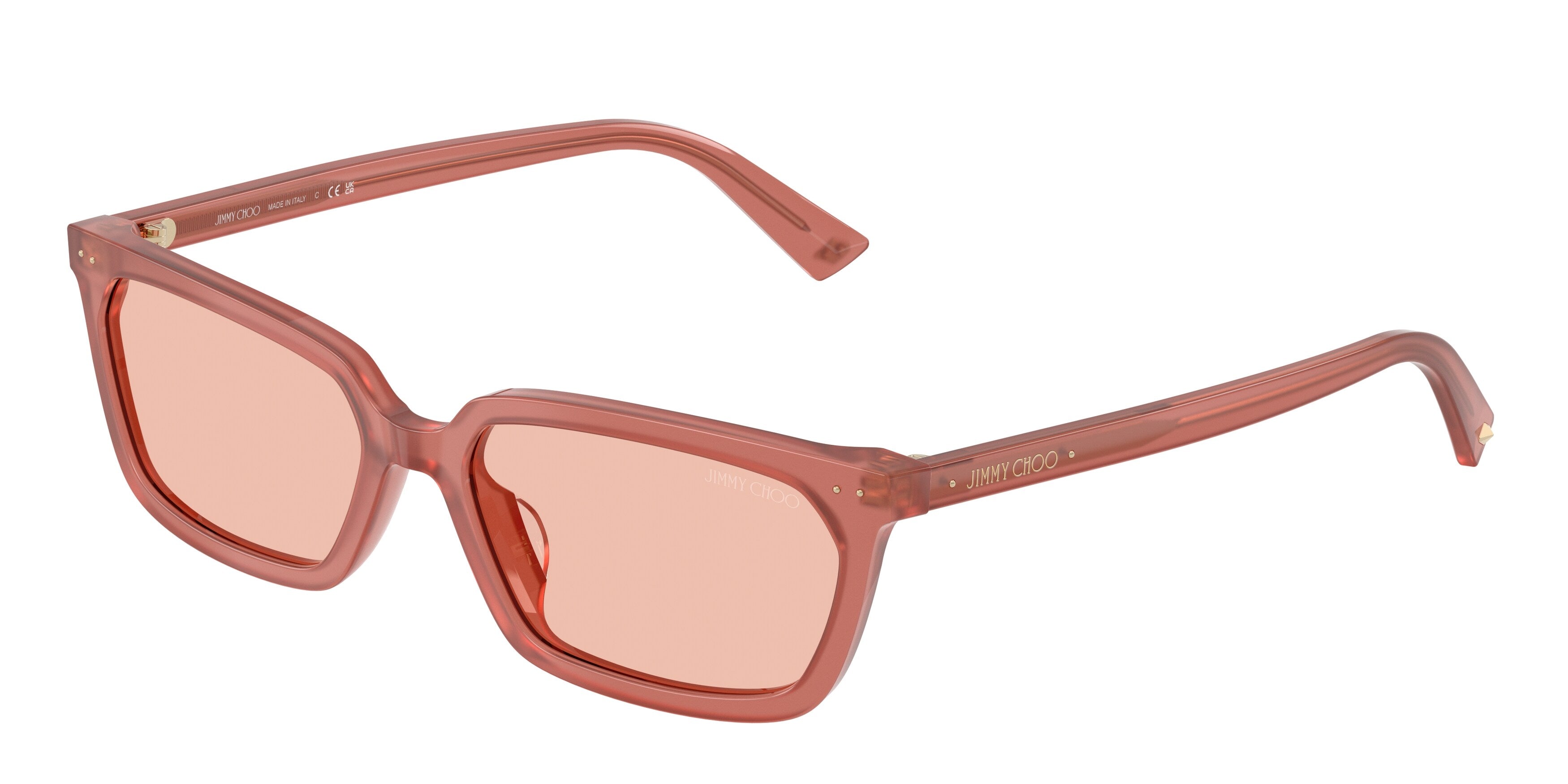 8056262570852 - Damen JC5050U  508484 Sonnenbrillen Acetat Rosa Rosa Quadratisch Normal