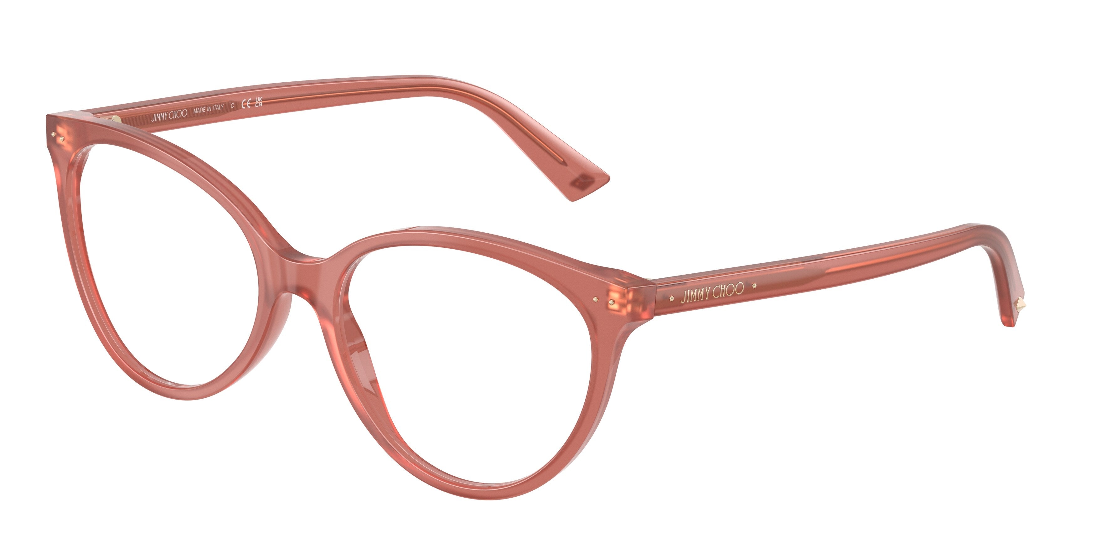 8056262576830 - Damen JC3047  5084 Optische Fassungen Acetat Rosa Transparent Pantos Normal