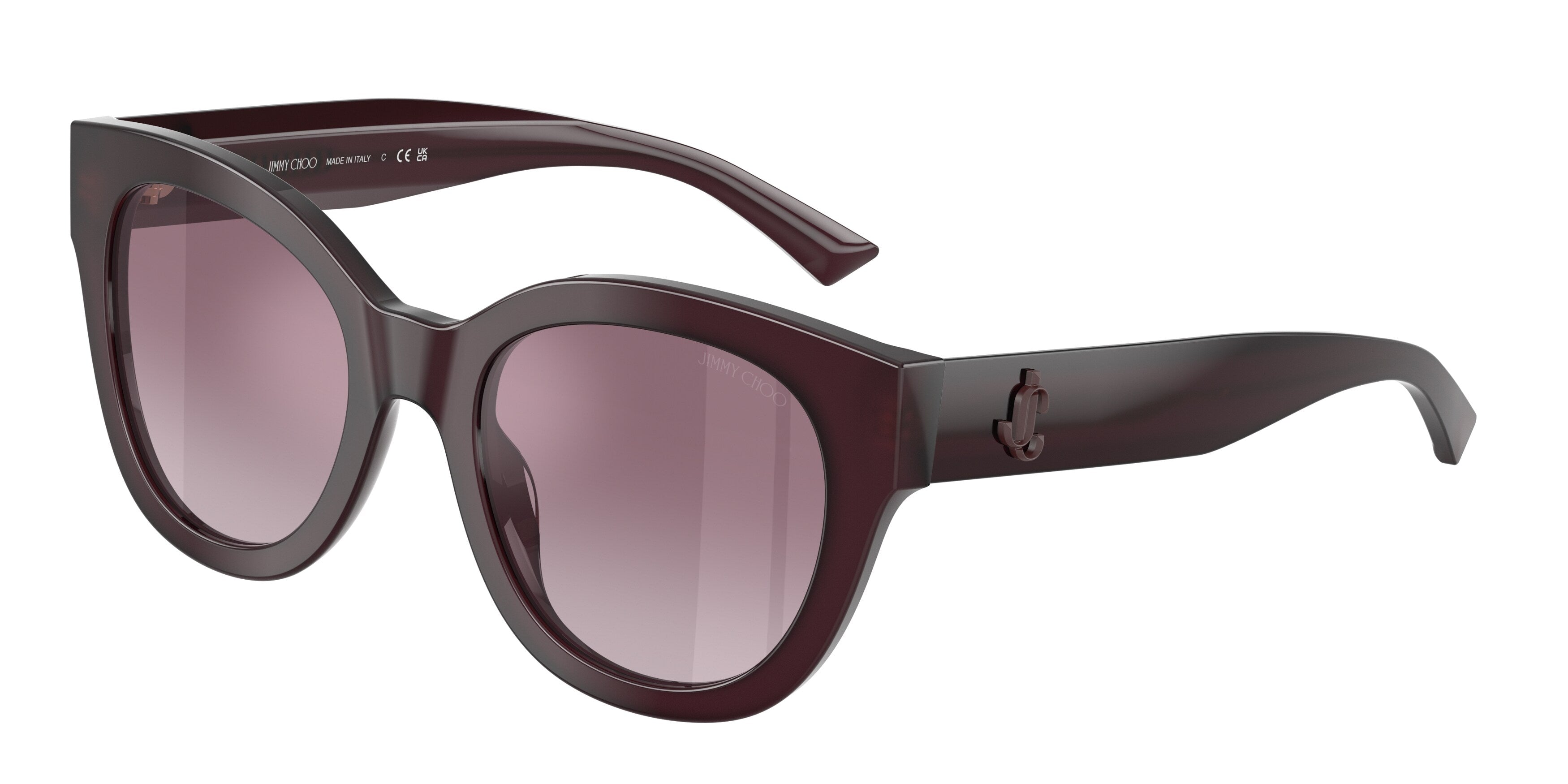 8056262578278 - Damen JC5053  50866X Sonnenbrillen Acetat Violett Violett Rund Normal Schattiert