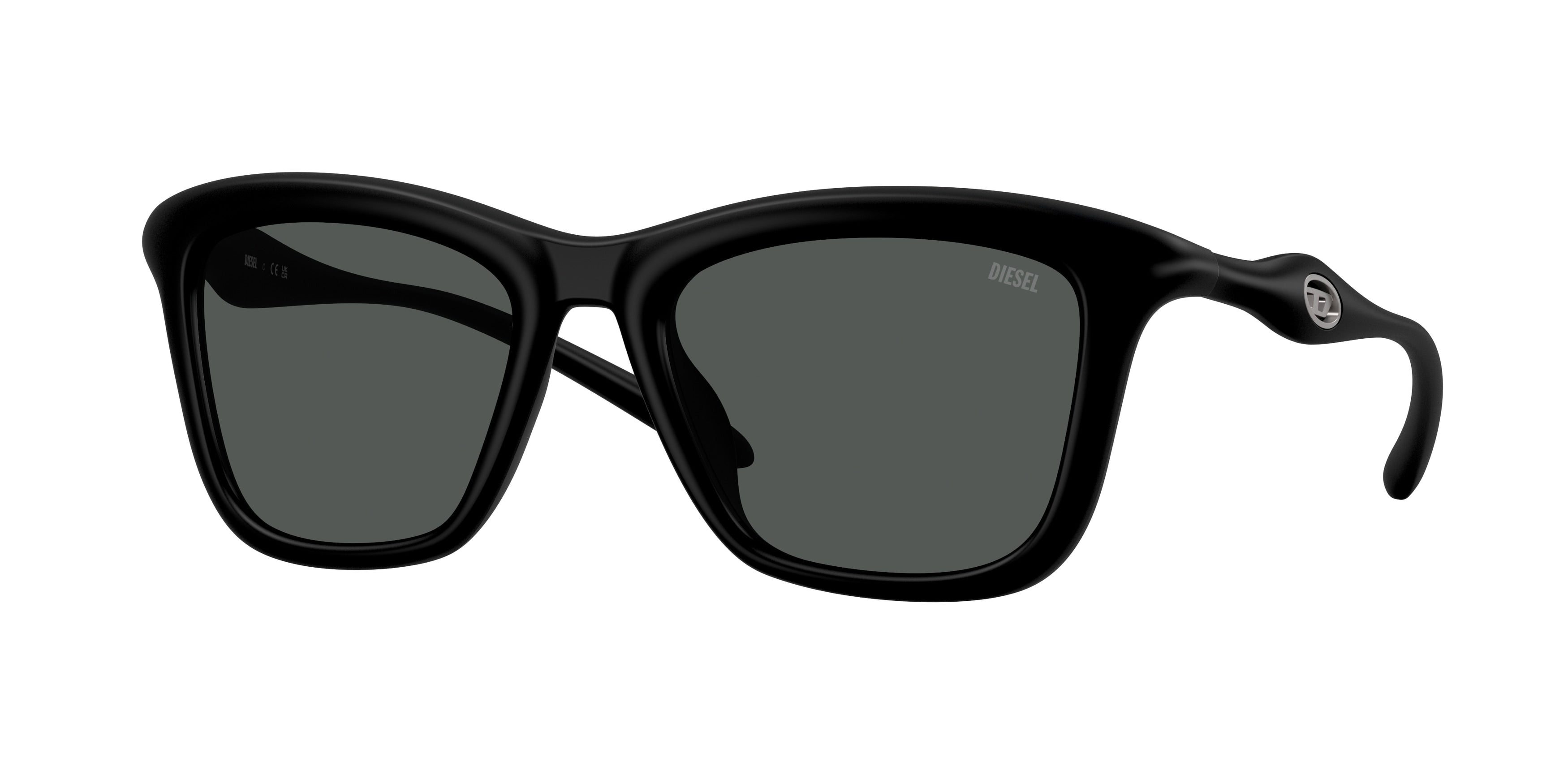 8056262578667 - DIESEL Unisex DL3008U 200287 Sonnenbrillen Injiziert Schwarz Grau Quadratisch Normal 8056262578667 - DIESEL Unisex DL3008U 200287 Sonnenbrillen Injiziert Schwarz Grau Quadratisch Normal