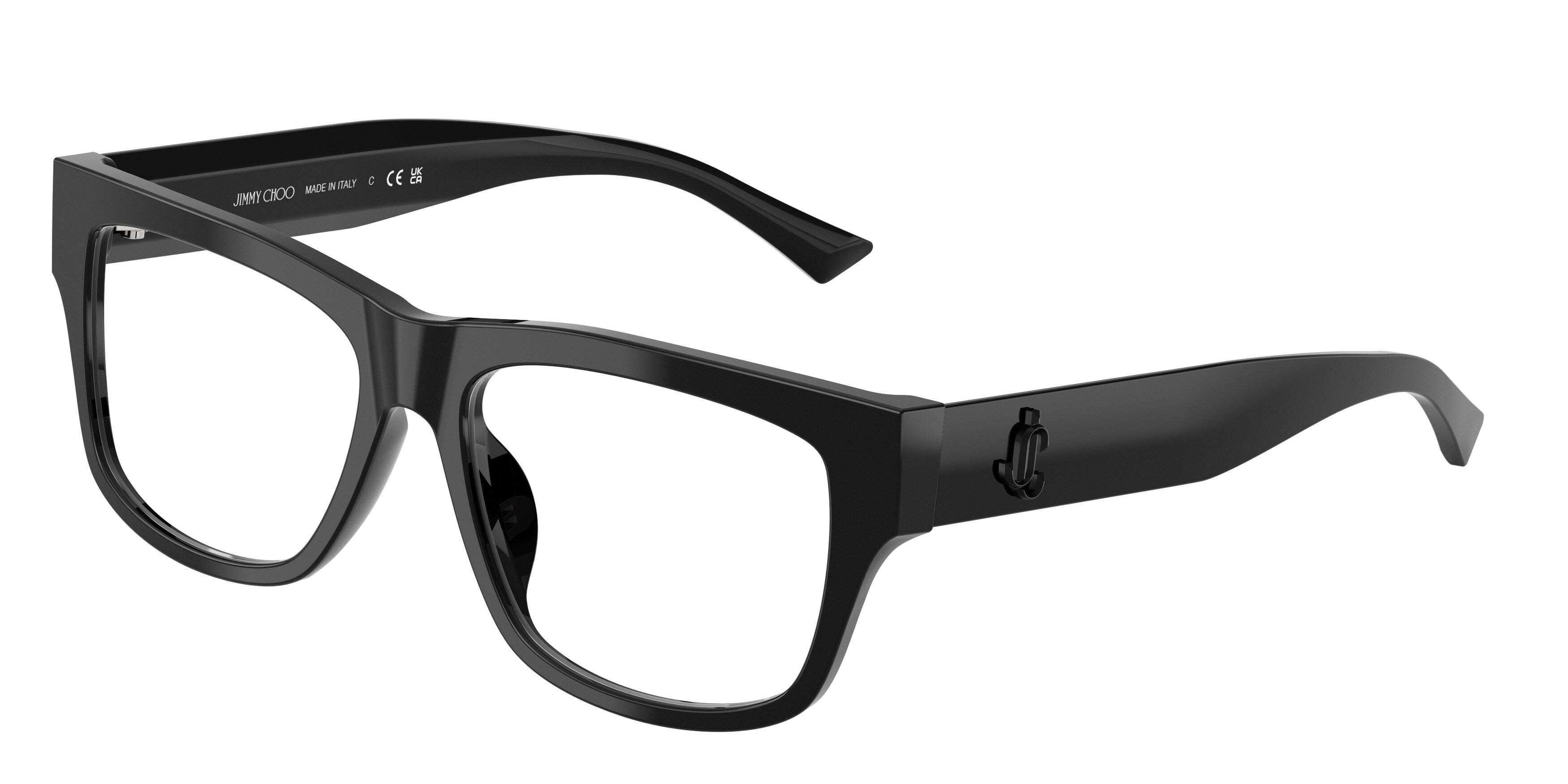 8056262578742 - Damen JC3049U  5000 Optische Fassungen Acetat Schwarz Transparent Pillow Normal