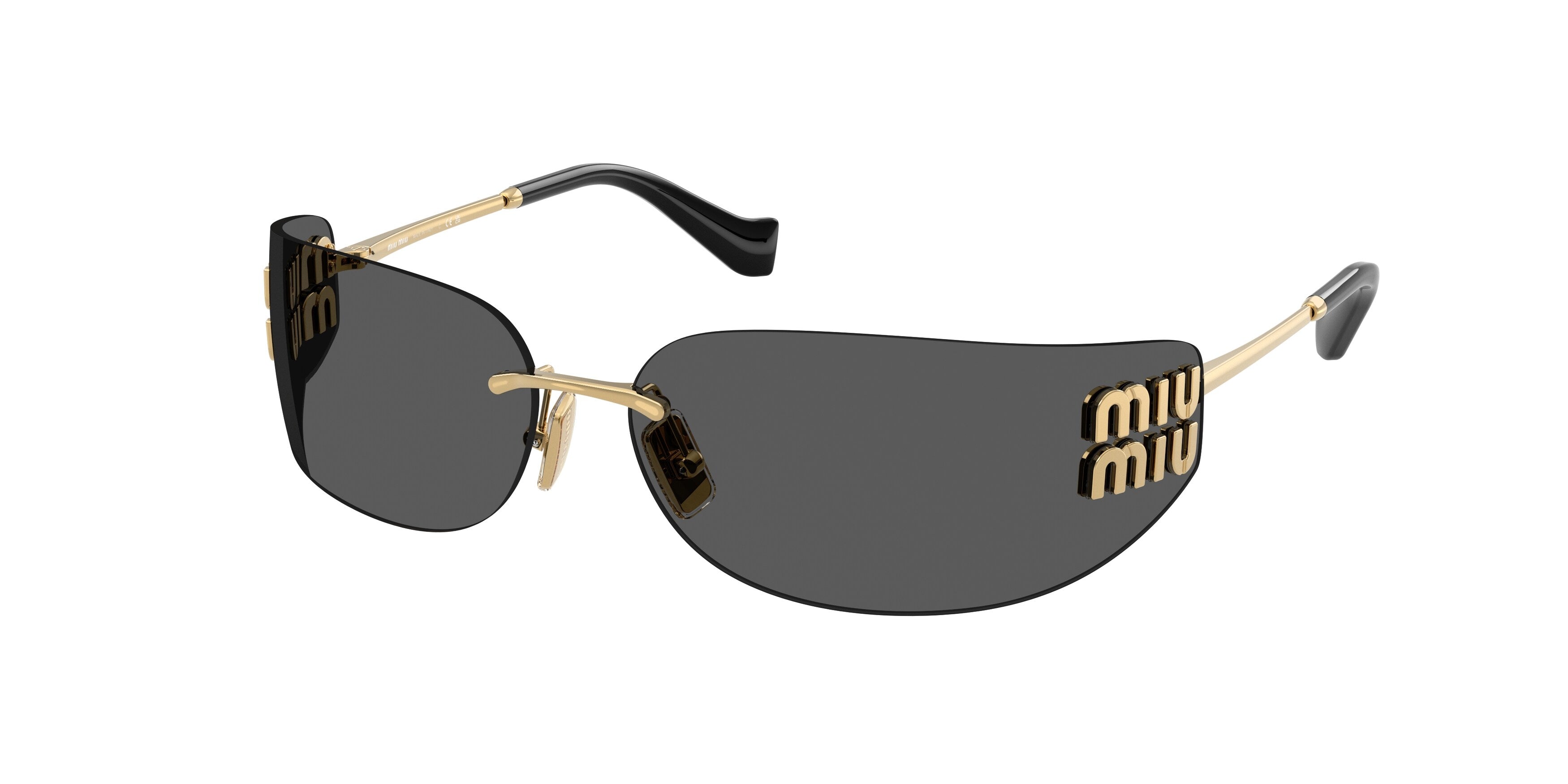 8056262579237 - Damen MU A51S  5AK5S0 Sonnenbrillen Metall Gold Grau Quadratisch Normal 8056262579237 - Damen MU A51S  5AK5S0 Sonnenbrillen Metall Gold Grau Quadratisch Normal