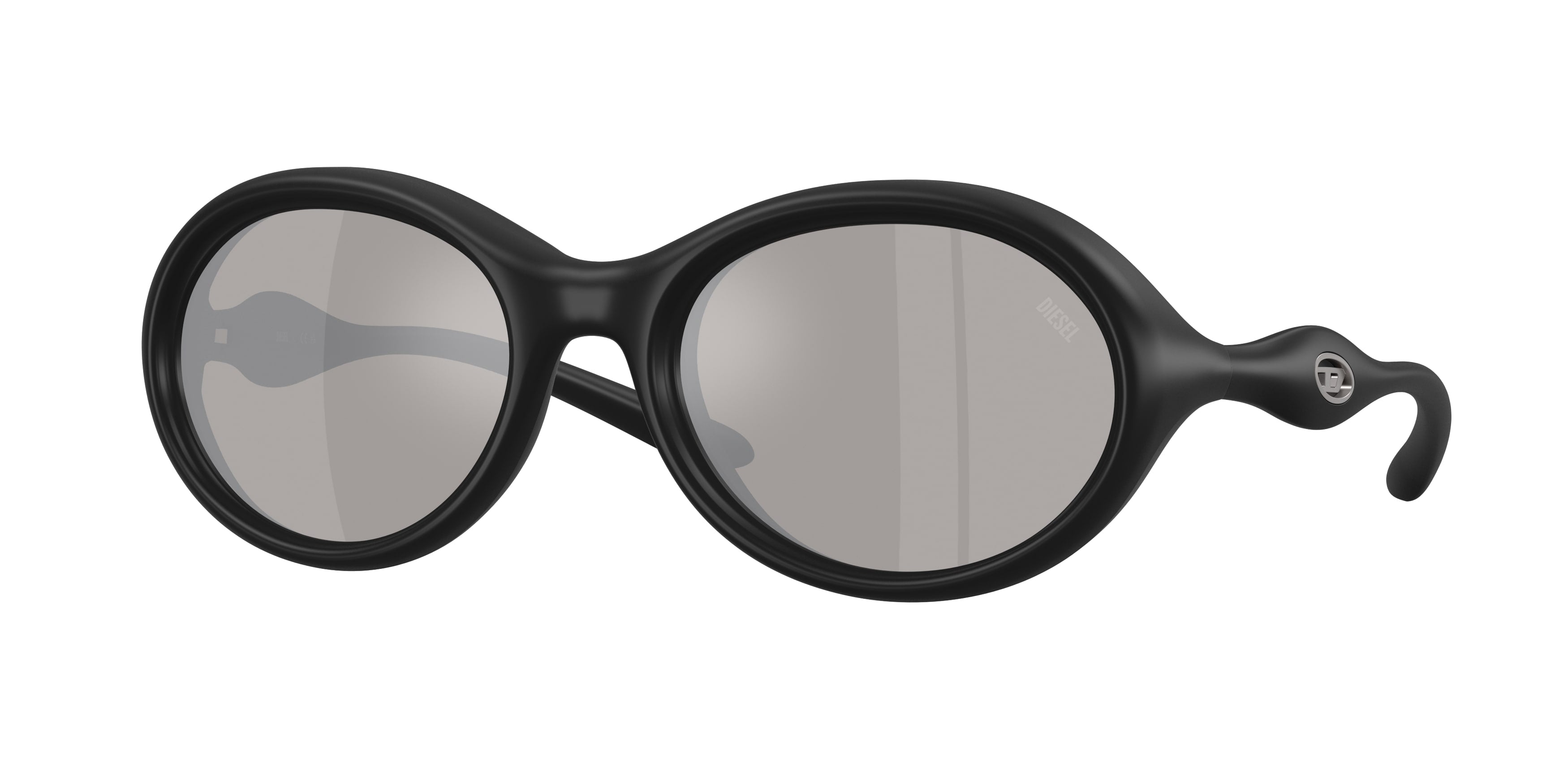 8056262579299 - DIESEL Unisex DL3009U 20026G Sonnenbrillen Injiziert Schwarz Grau Rund Gespiegelt 8056262579299 - DIESEL Unisex DL3009U 20026G Sonnenbrillen Injiziert Schwarz Grau Rund Gespiegelt
