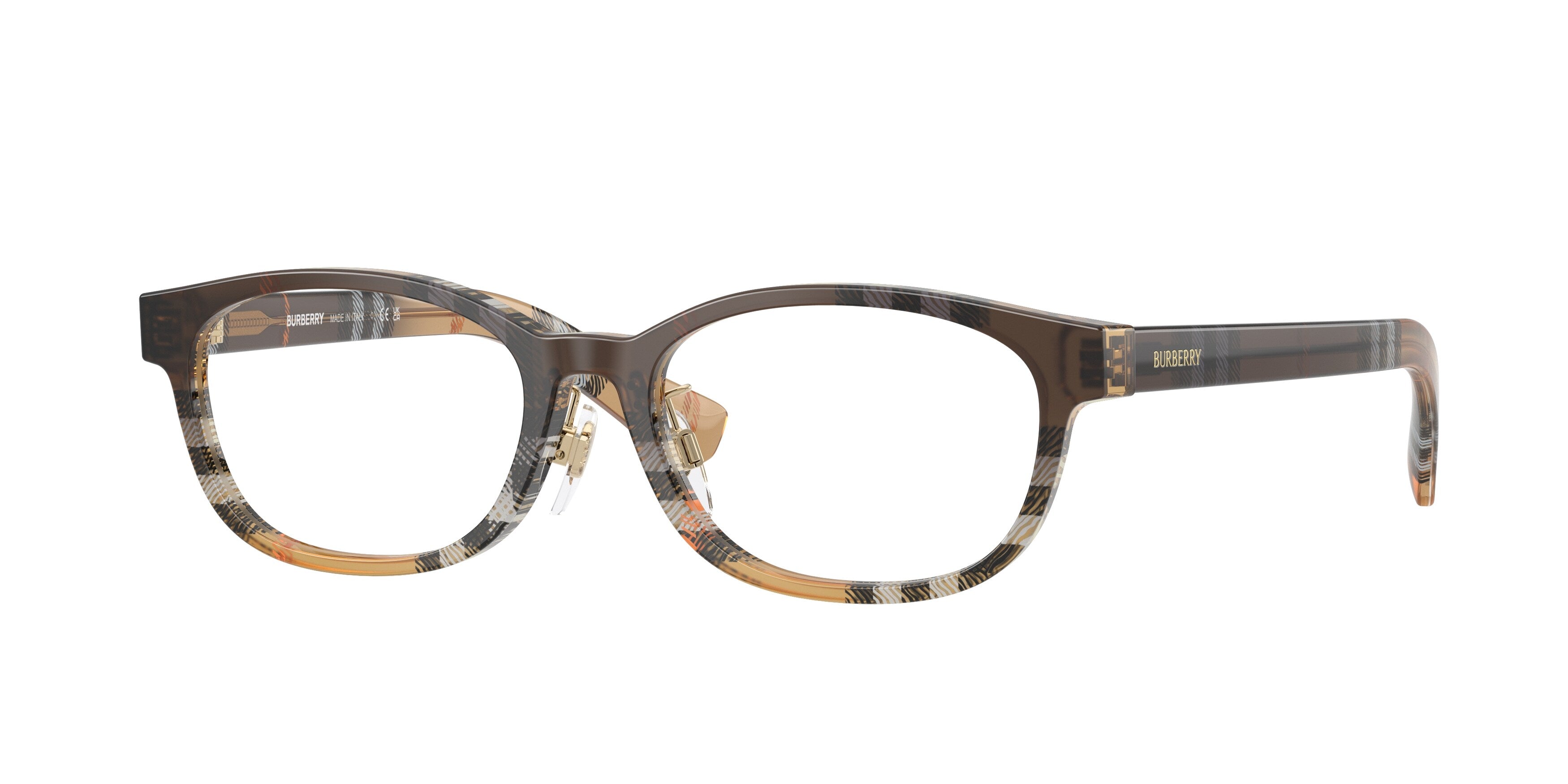 8056262582220 - Damen BE2447D  4202 Optische Fassungen Acetat Braun Transparent Rund Normal