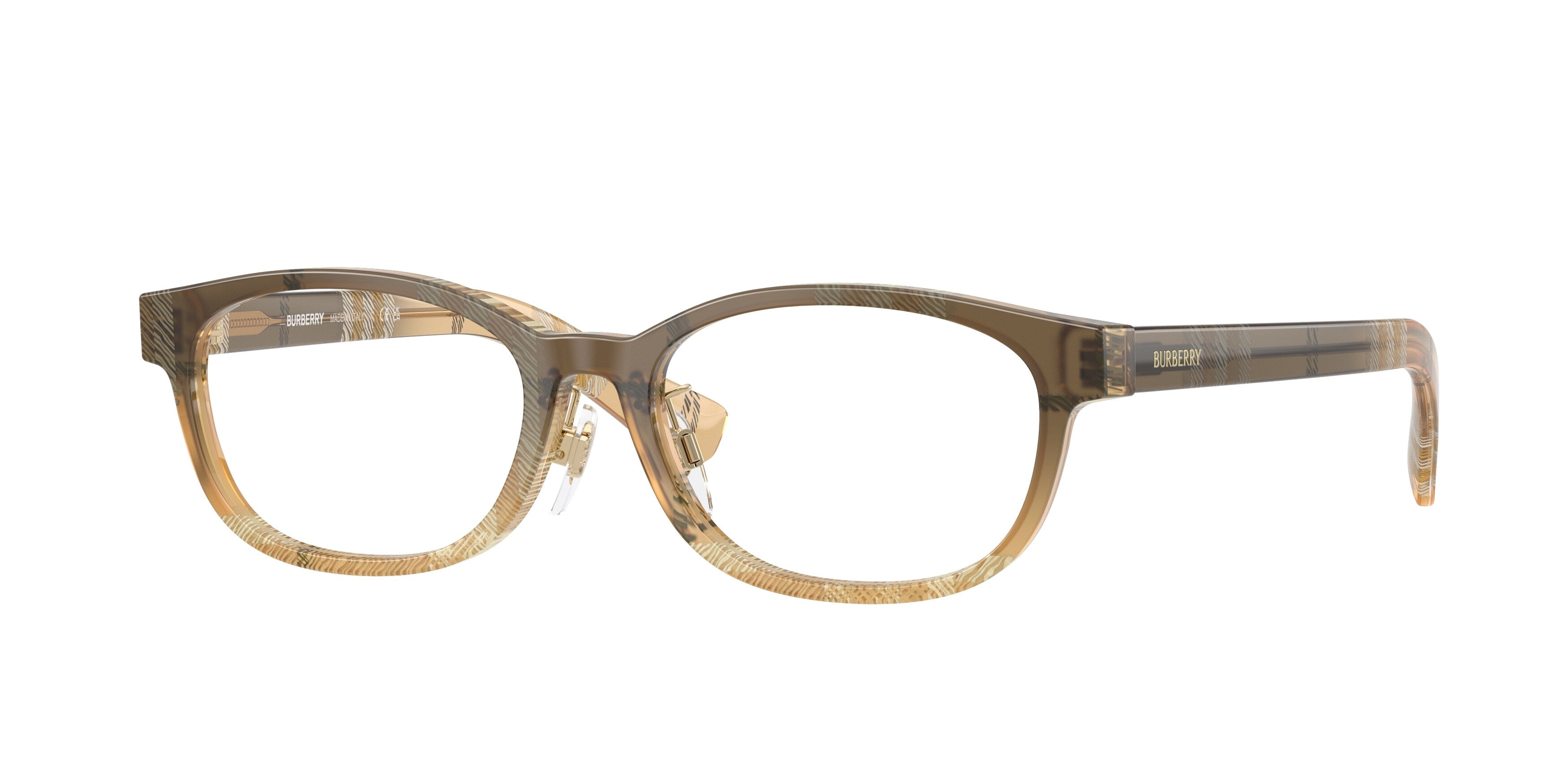 8056262582237 - Damen BE2447D  4201 Optische Fassungen Acetat Braun Transparent Rund Normal