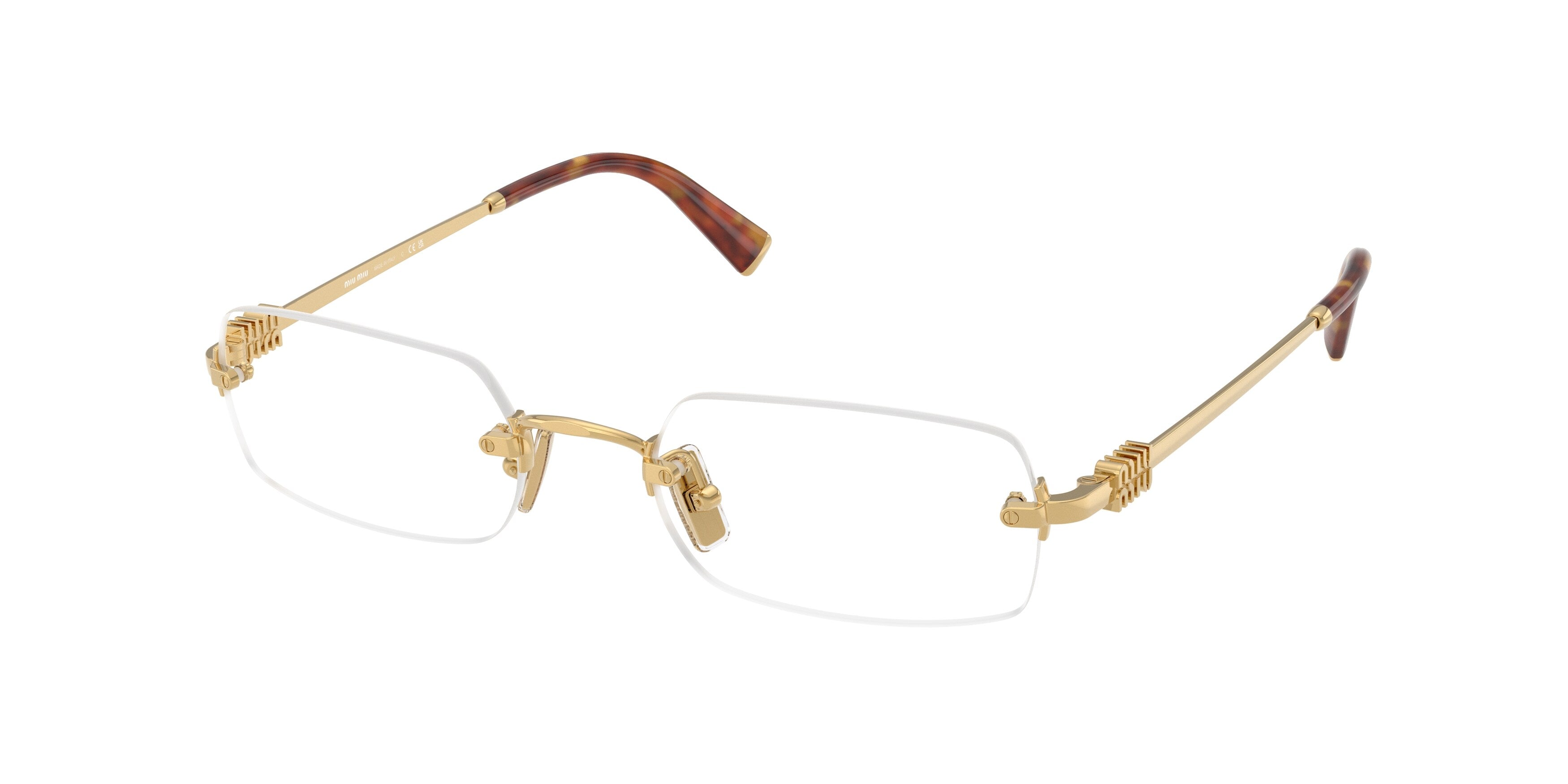 8056262623114 - Damen MU 50YV  5AK1O1 Optische Fassungen Metall Gold Transparent Quadratisch Normal 8056262623114 - Damen MU 50YV  5AK1O1 Optische Fassungen Metall Gold Transparent Quadratisch Normal