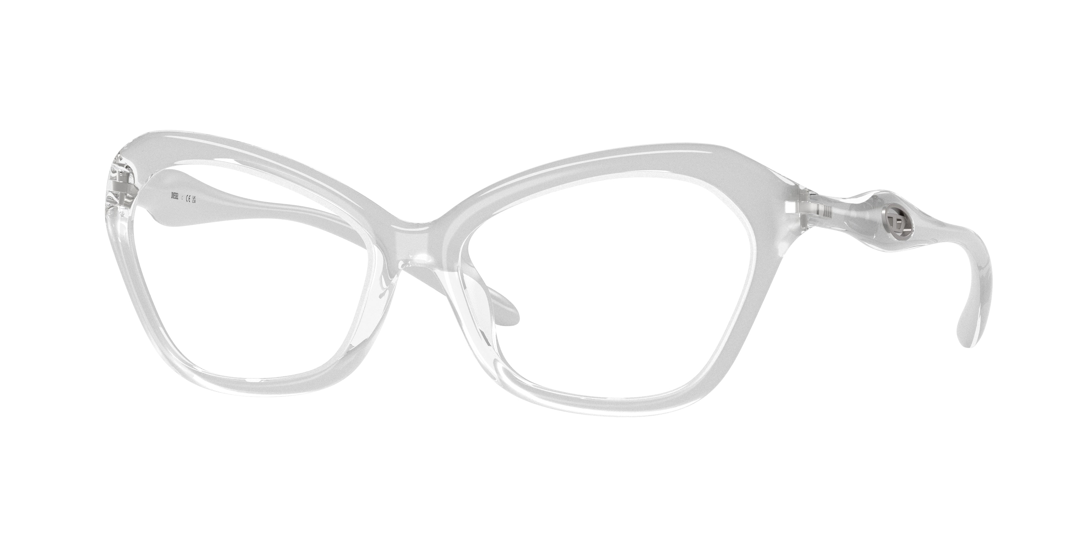 8056262623213 - DIESEL Unisex DL6003U 2029 Optische Fassungen Injiziert Silber Transparent Cat Eye Normal 8056262623213 - DIESEL Unisex DL6003U 2029 Optische Fassungen Injiziert Silber Transparent Cat Eye Normal