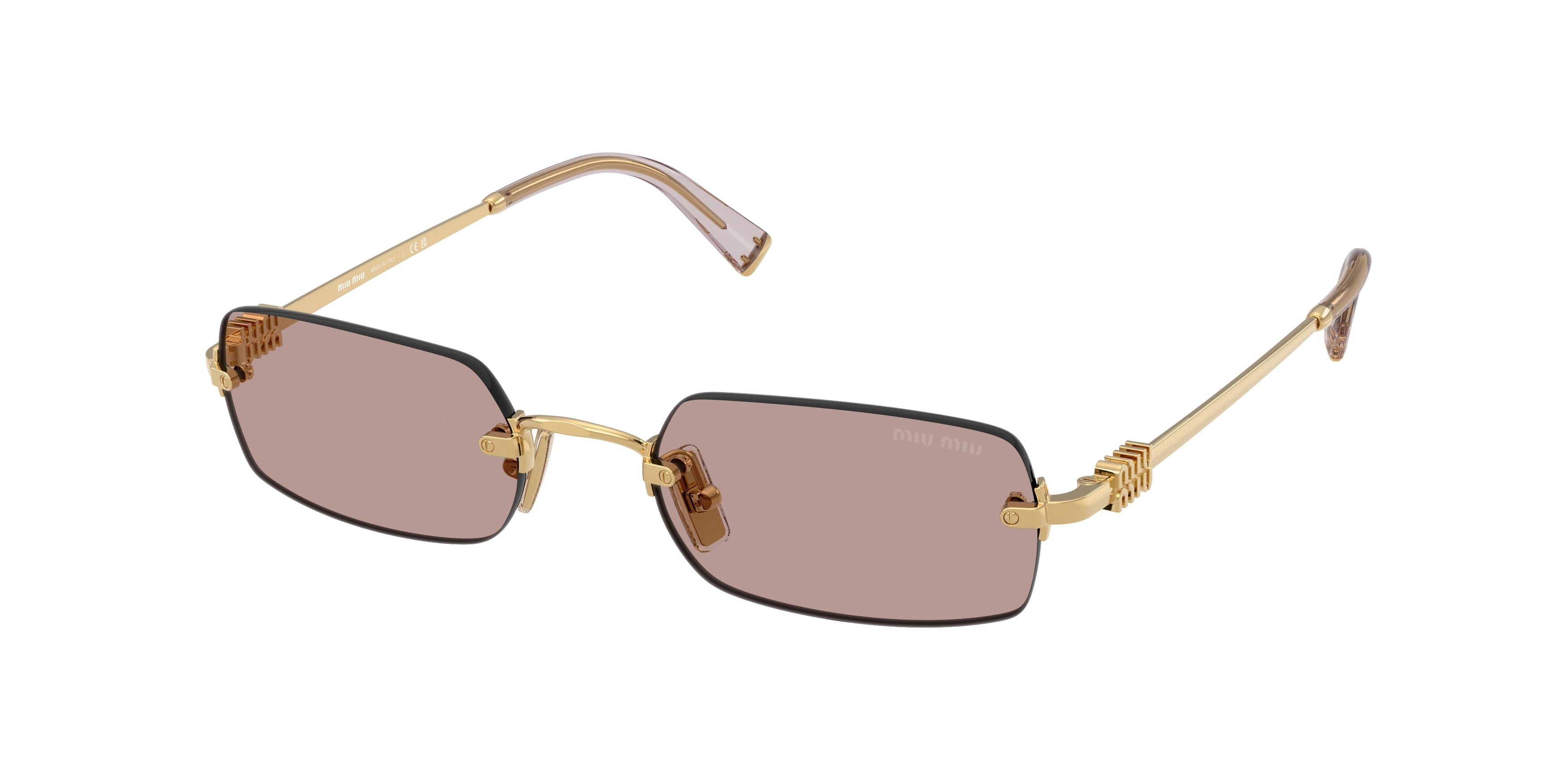 8056262623398 - Donna MU B50S  5AK20I Sonnenbrillen Metallo Oro Marrone Squadrata Normale 8056262623398 - Donna MU B50S  5AK20I Sonnenbrillen Metallo Oro Marrone Squadrata Normale