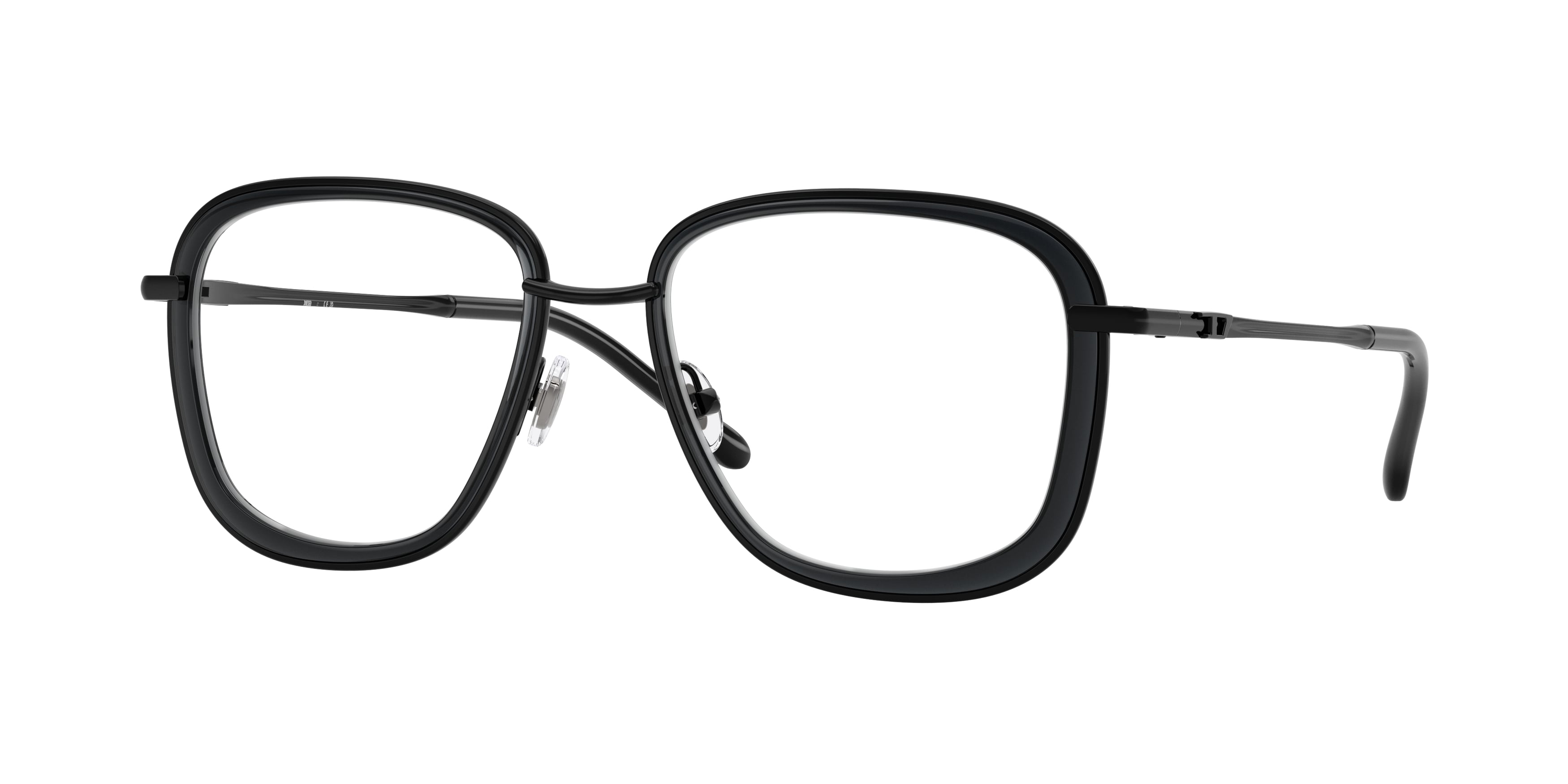 8056262623787 - DIESEL Unisex DL5009  1002 Optische Fassungen Metall Schwarz Transparent Rund Normal