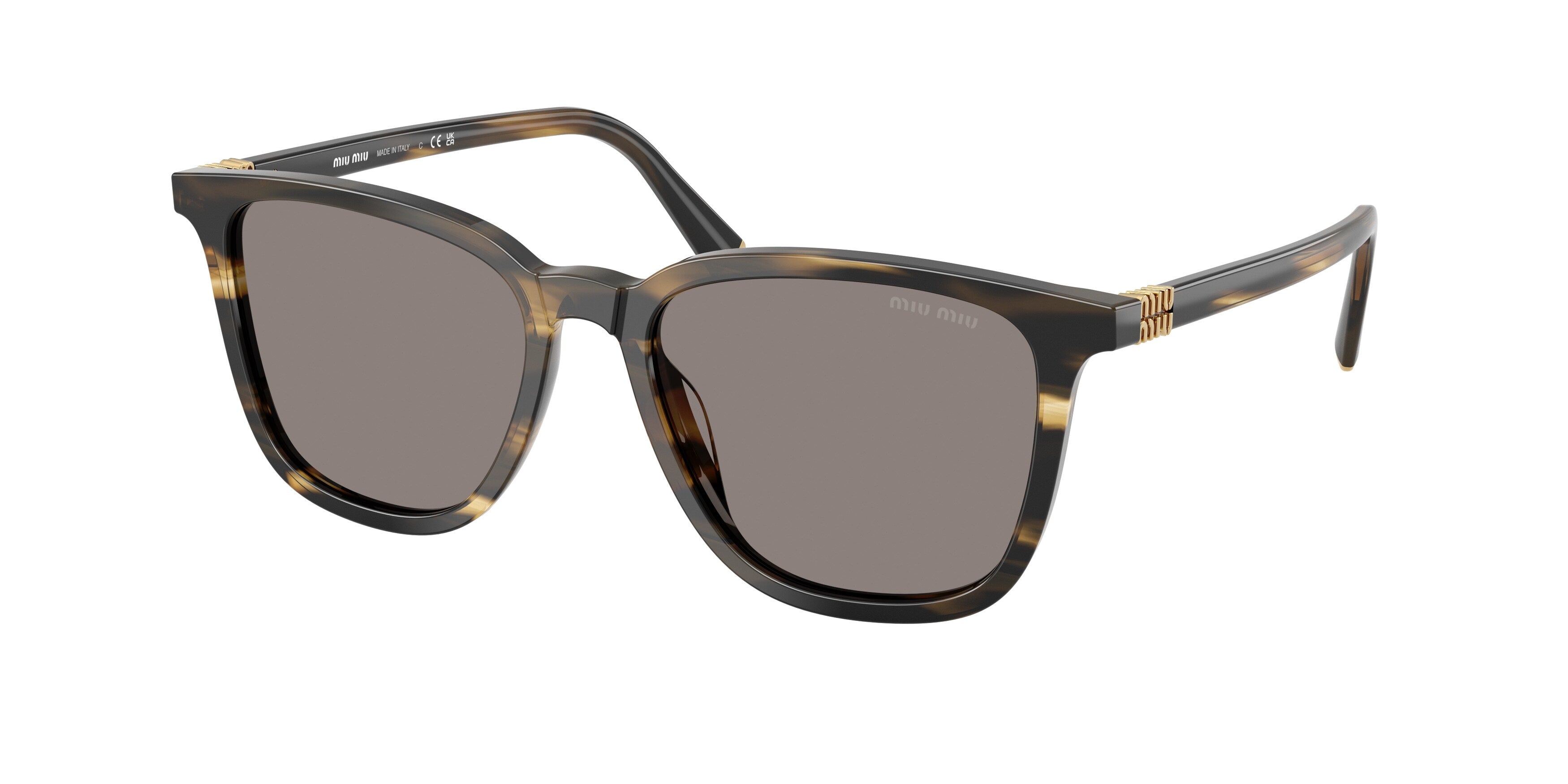 8056262660201 - Damen MU B03S  25E80Q Sonnenbrillen Acetat Grün Grau Quadratisch Normal 8056262660201 - Damen MU B03S  25E80Q Sonnenbrillen Acetat Grün Grau Quadratisch Normal