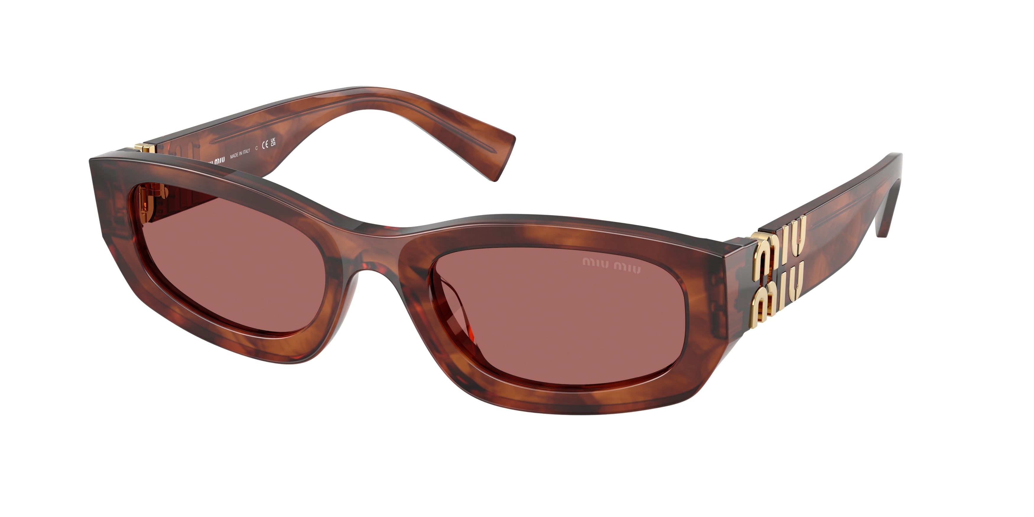8056262660591 - Damen MU B04S 26E80B Sonnenbrillen Acetat Braun Violett Geometrisch Normal 8056262660591 - Damen MU B04S 26E80B Sonnenbrillen Acetat Braun Violett Geometrisch Normal