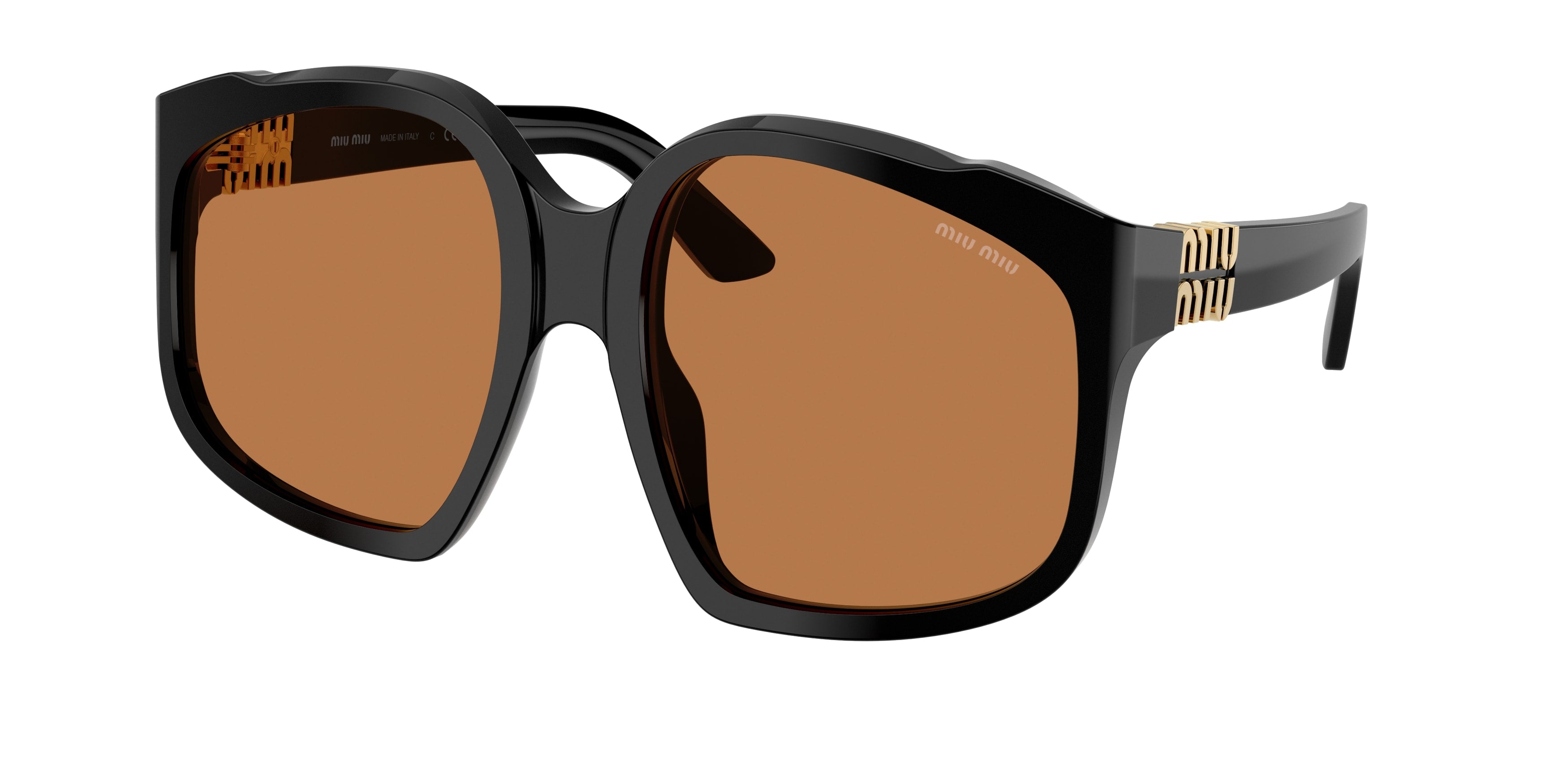 8056262660614 - Damen MU A07S  16K90Q Sonnenbrillen Acetat Schwarz Braun Geometrisch Normal 8056262660614 - Damen MU A07S  16K90Q Sonnenbrillen Acetat Schwarz Braun Geometrisch Normal