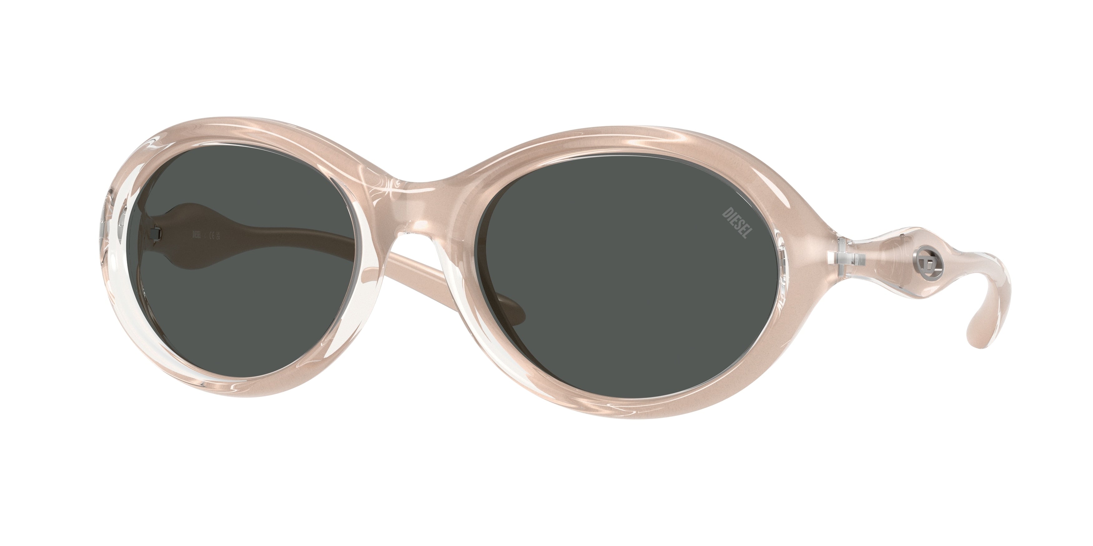 8056262724316 - DIESEL Unisex DL3009U 203487 Sonnenbrillen Injiziert Grün Grau Rund Normal 8056262724316 - DIESEL Unisex DL3009U 203487 Sonnenbrillen Injiziert Grün Grau Rund Normal