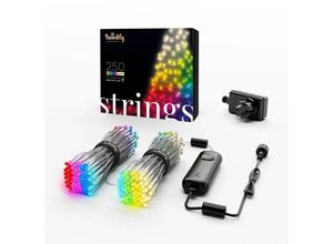 8056326671723 - Strings - 250 App-Controlled RGB + Warm White LEDs 20 Meters Clear Wire