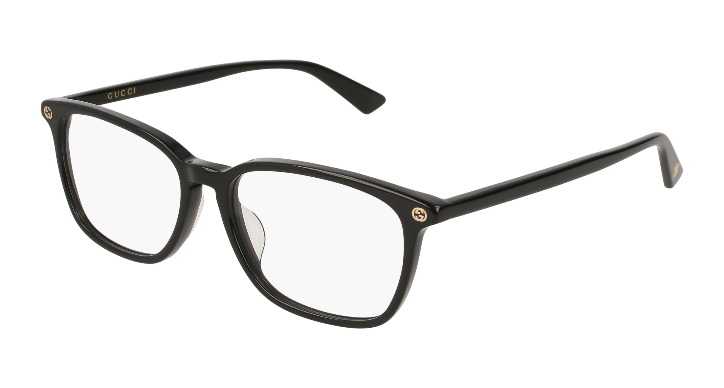 8056376094541 - Damen GG0156OA 001 Rahmen von BRILLEN Acetat Schwarz  Quadratisch